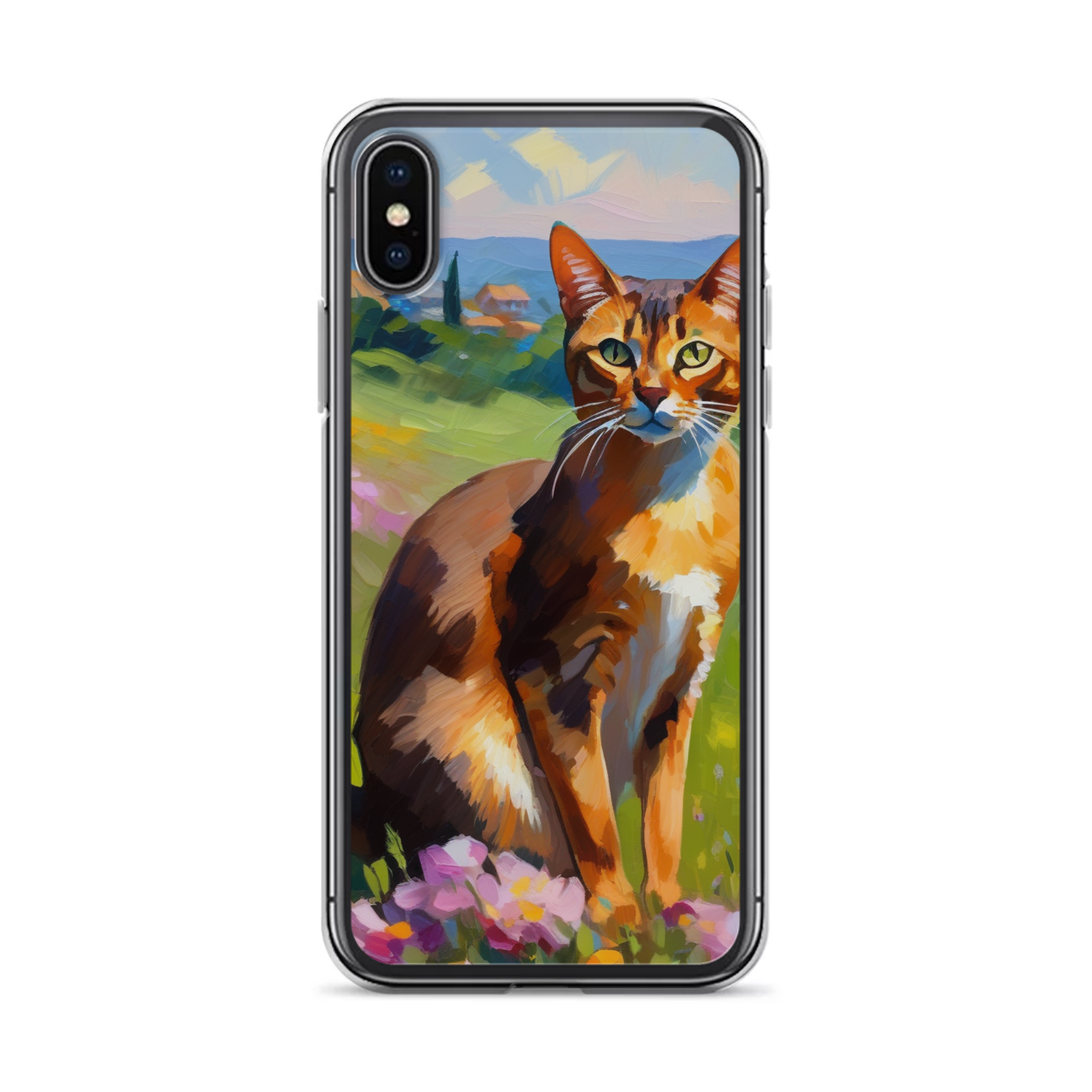 PugMug Custom Tabby Abyssinian Cat iPhone Case