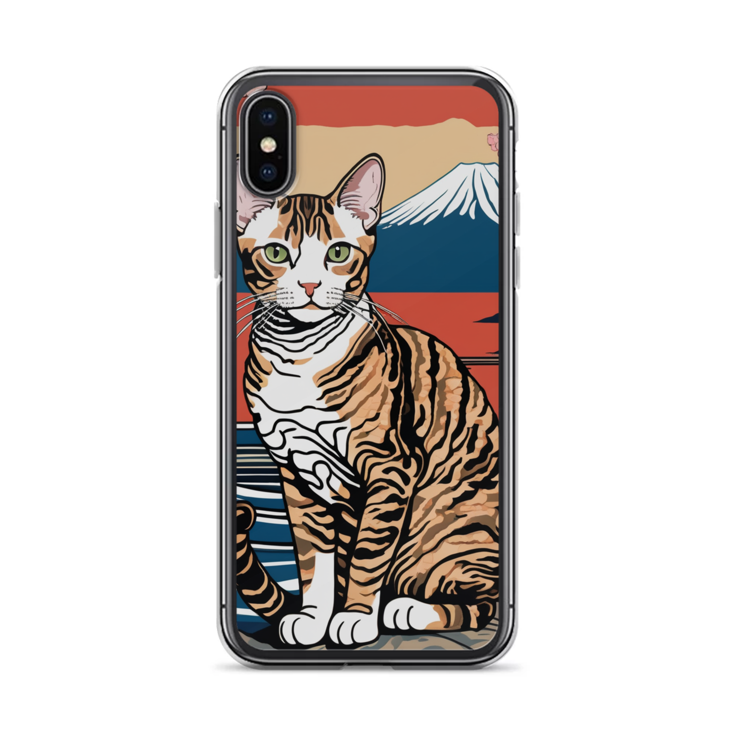 PugMug Custom Tabby Devon Rex Cat iPhone Case