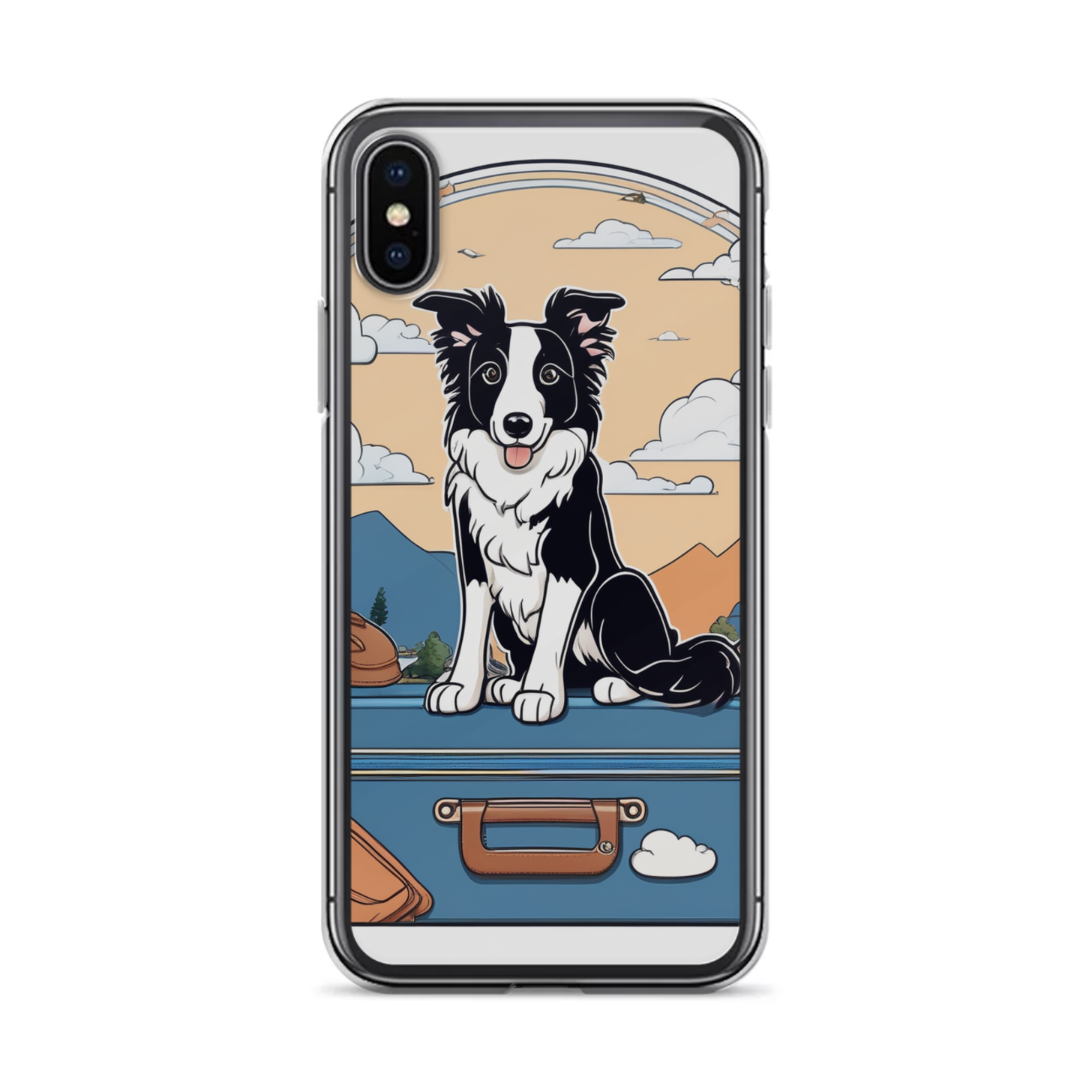 PugMug Custom Border Collie iPhone Case