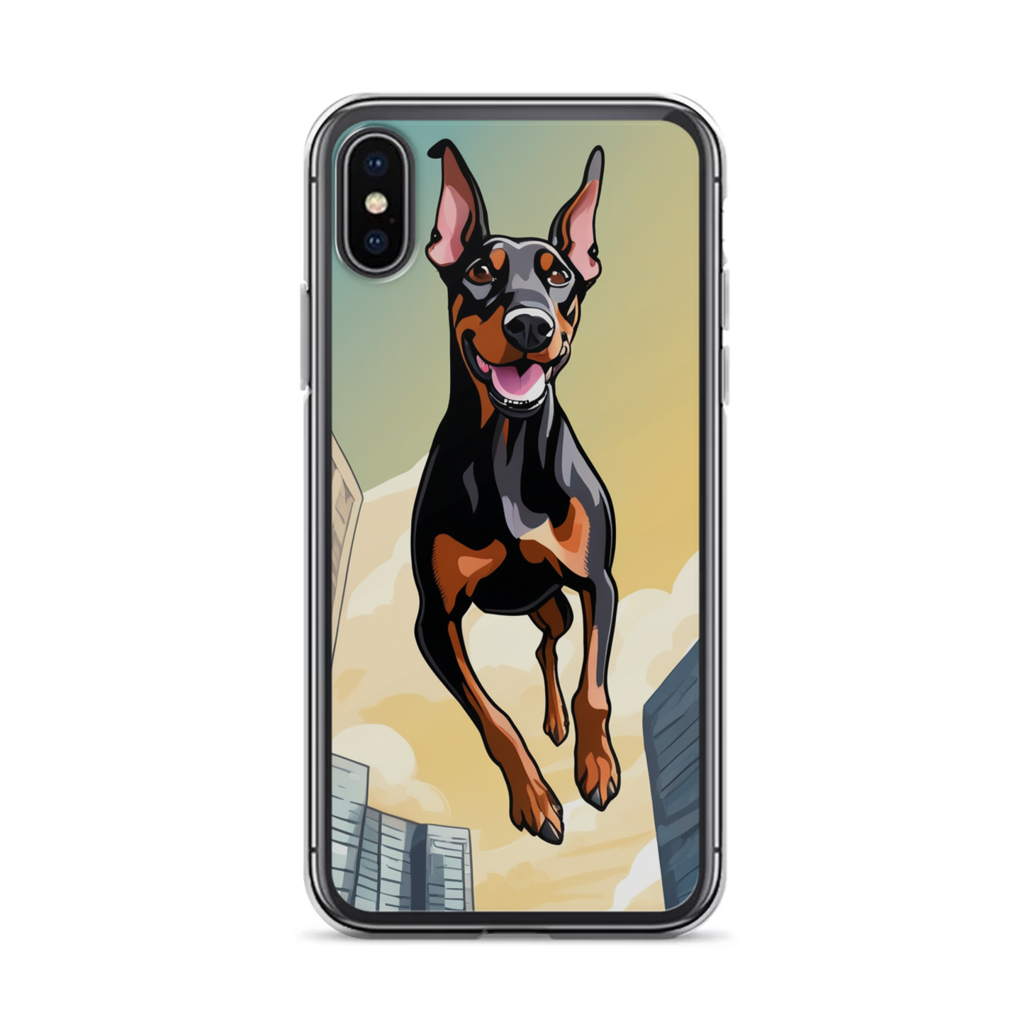 PugMug Custom Doberman Pinscher iPhone Case