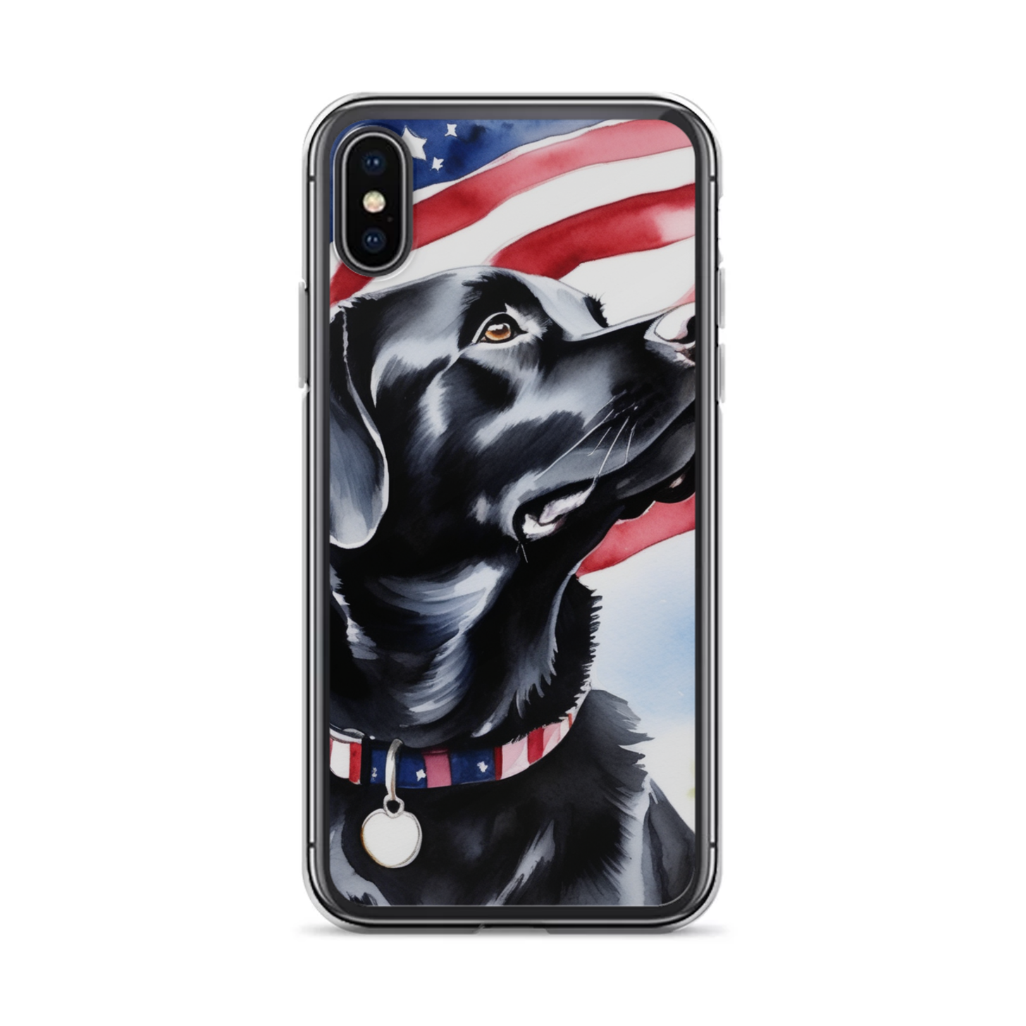 PugMug Custom Black Labrador Retriever iPhone Case