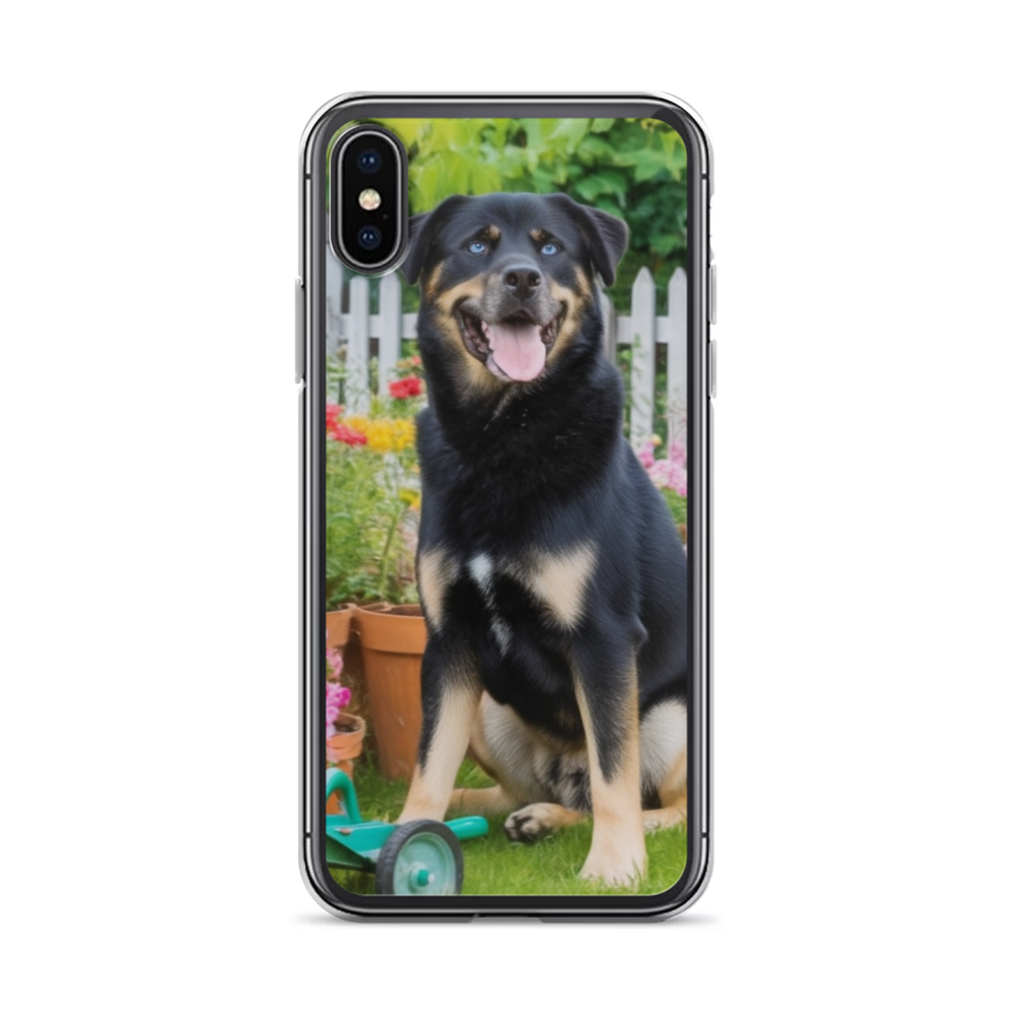 PugMug Custom Blue iPhone Case