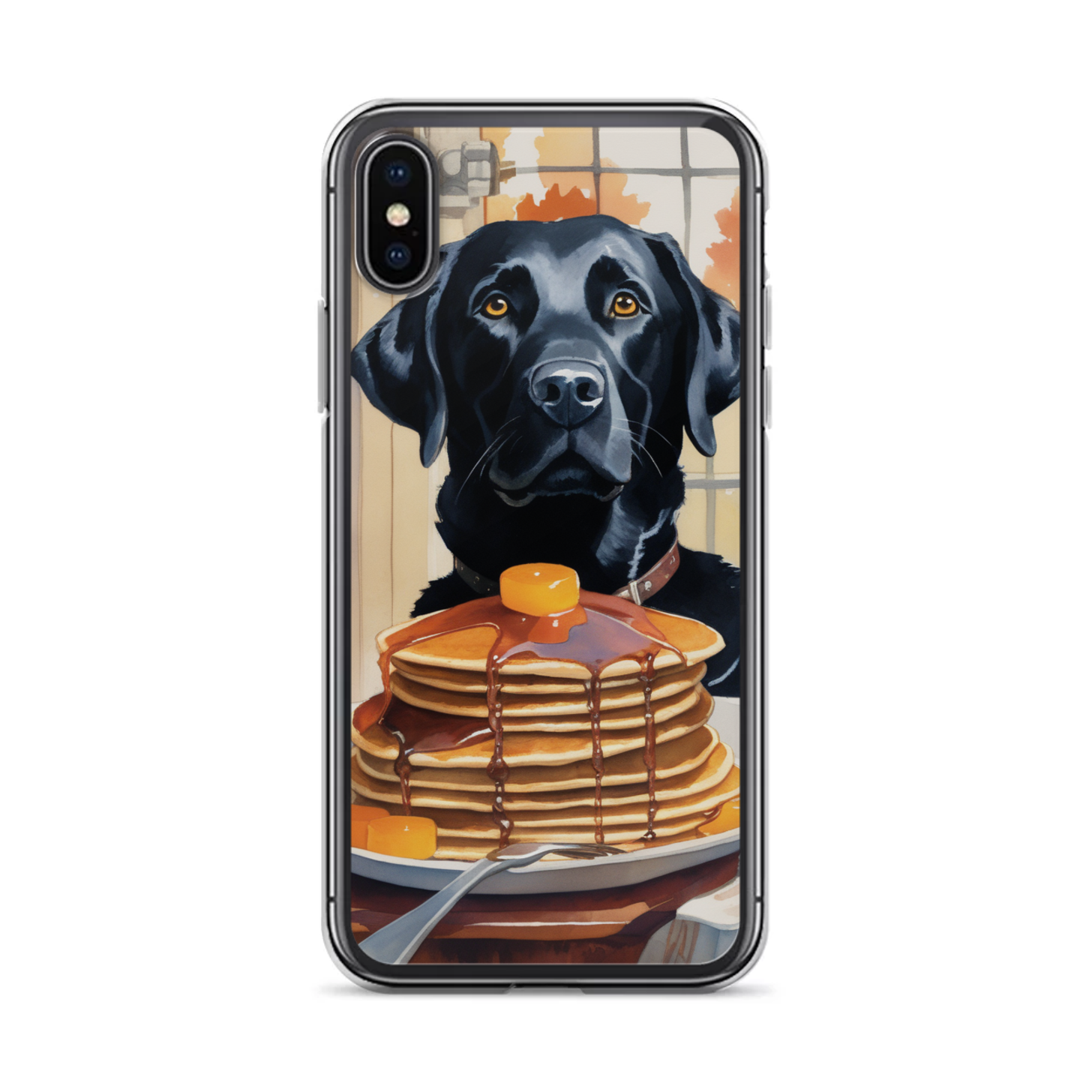 PugMug Custom Black Labrador Retriever iPhone Case
