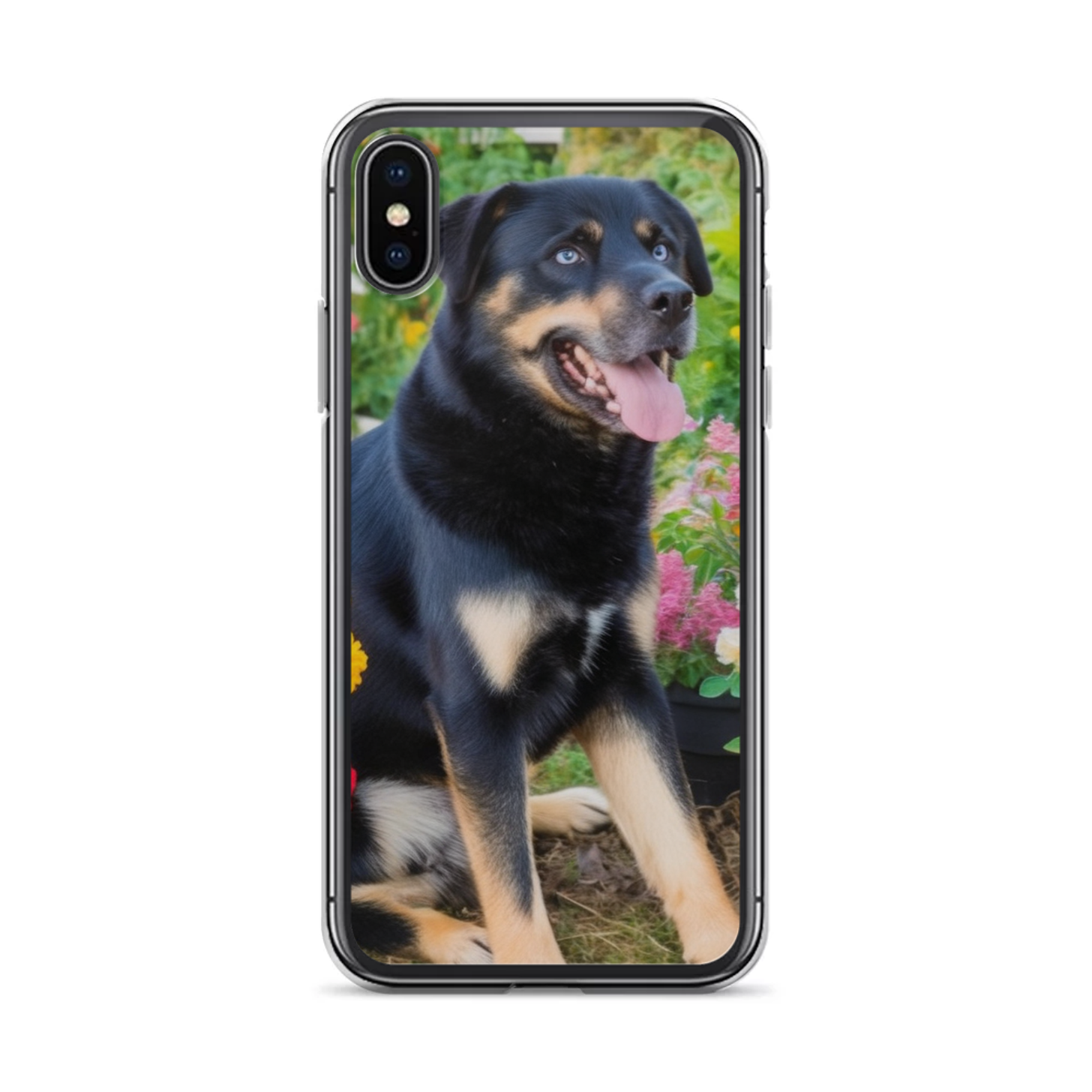 PugMug Custom Blue iPhone Case