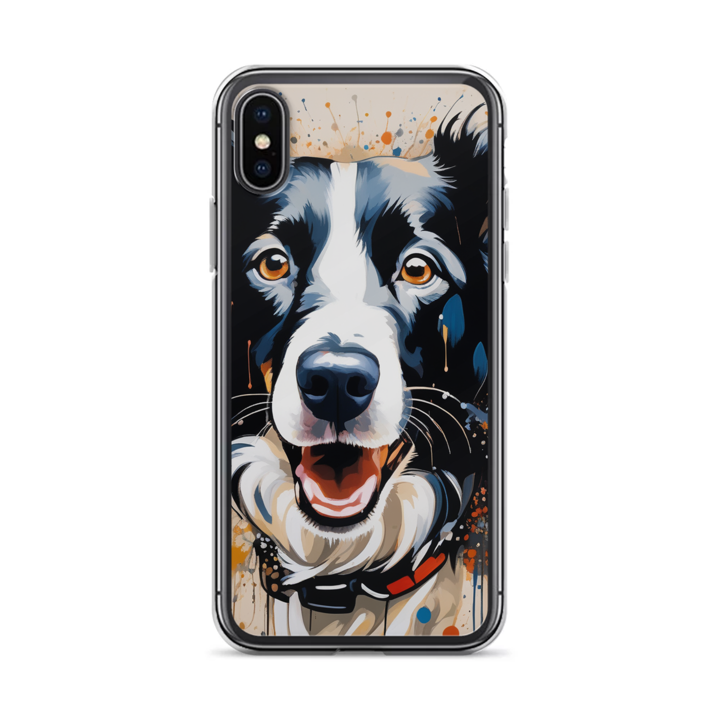 PugMug Custom Border Collie iPhone Case
