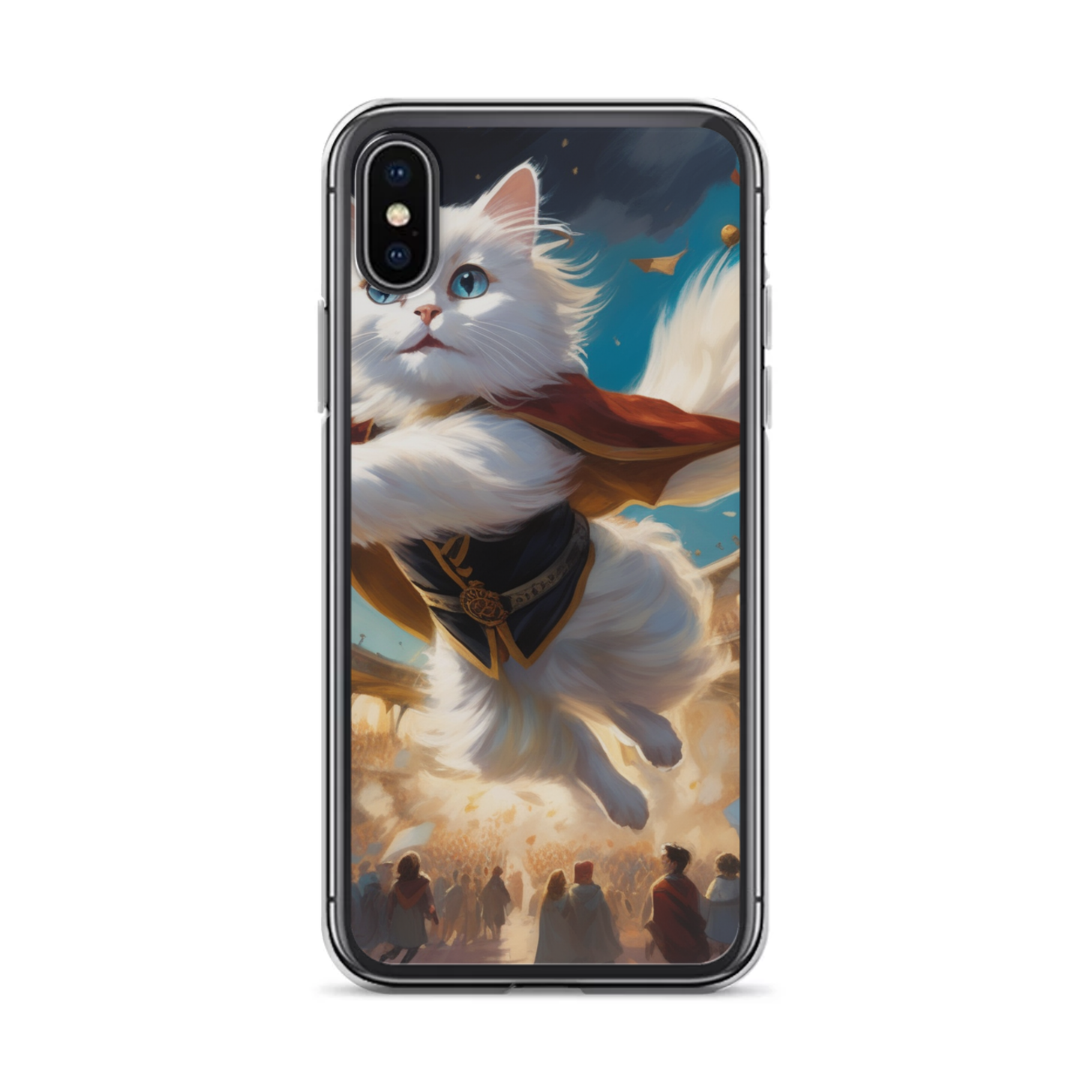 PugMug Custom White Ragdoll Cat iPhone Case