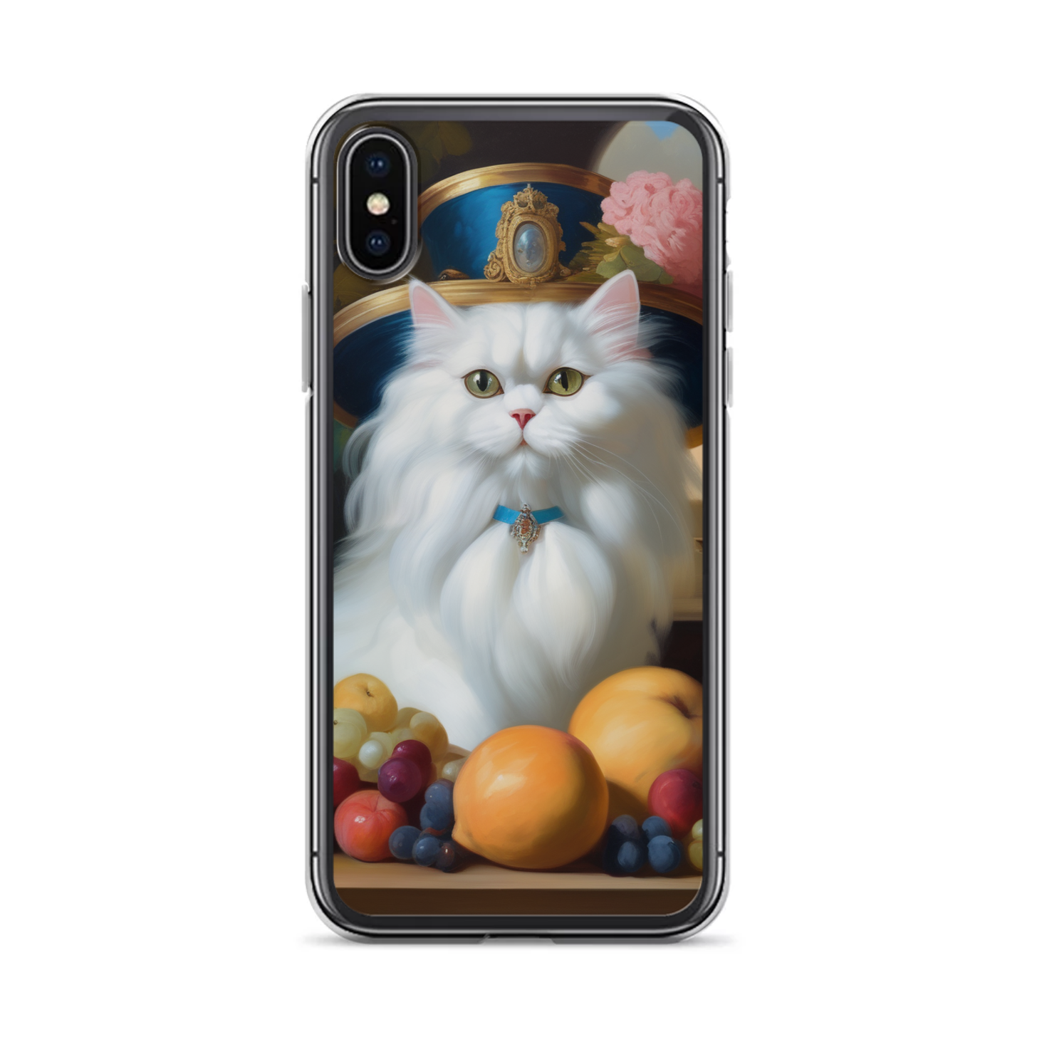 PugMug Custom White Persian Cat iPhone Case