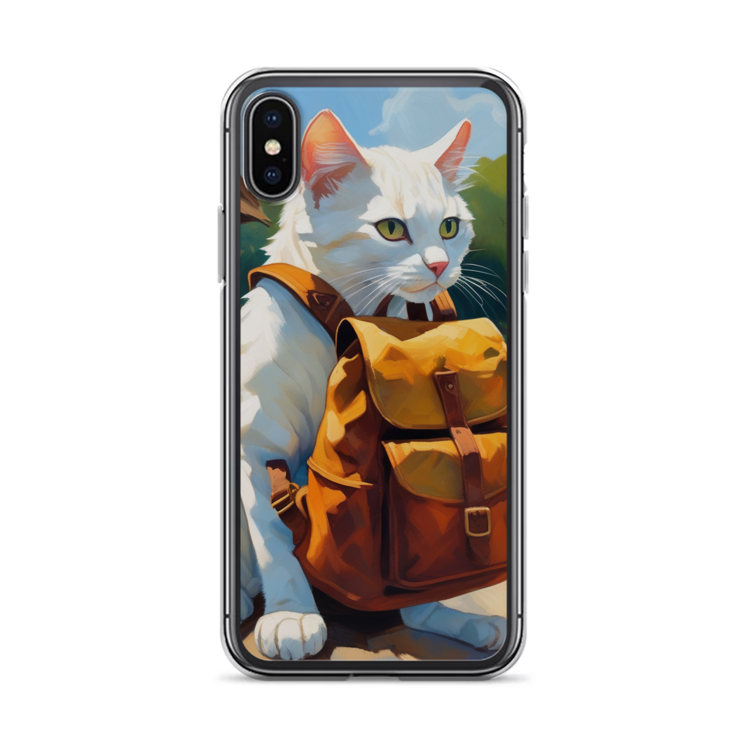 PugMug Custom White Exotic Cat iPhone Case