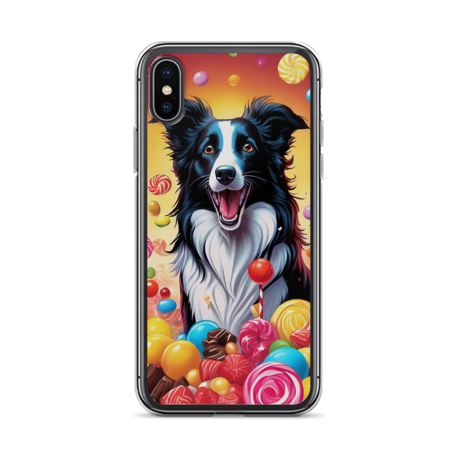 PugMug Custom Border Collie iPhone Case