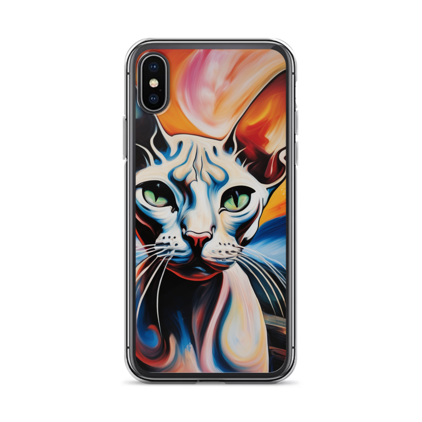 PugMug Custom Tabby Sphynx Cat iPhone Case