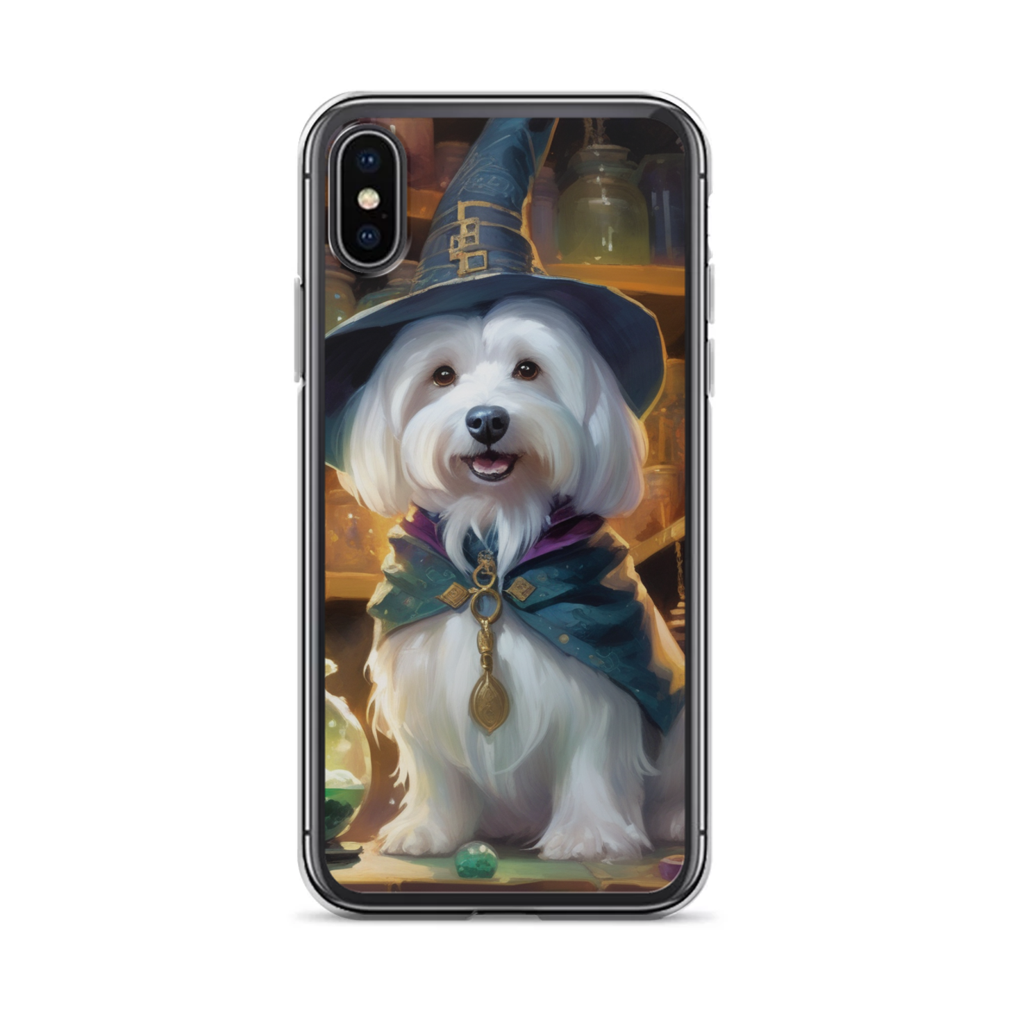 PugMug Custom White Havanese Dog iPhone Case