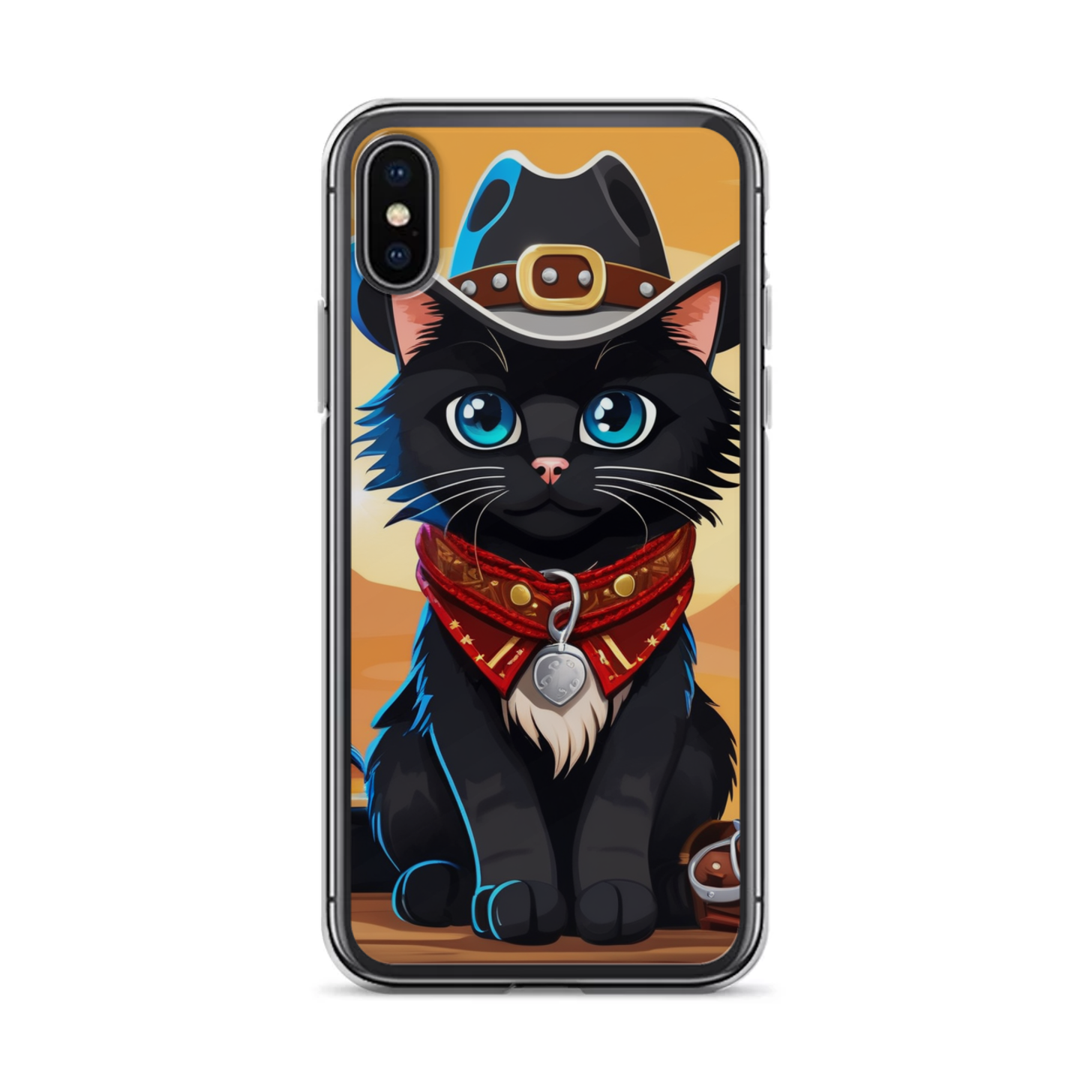 PugMug Custom Black Ragdoll Cat iPhone Case