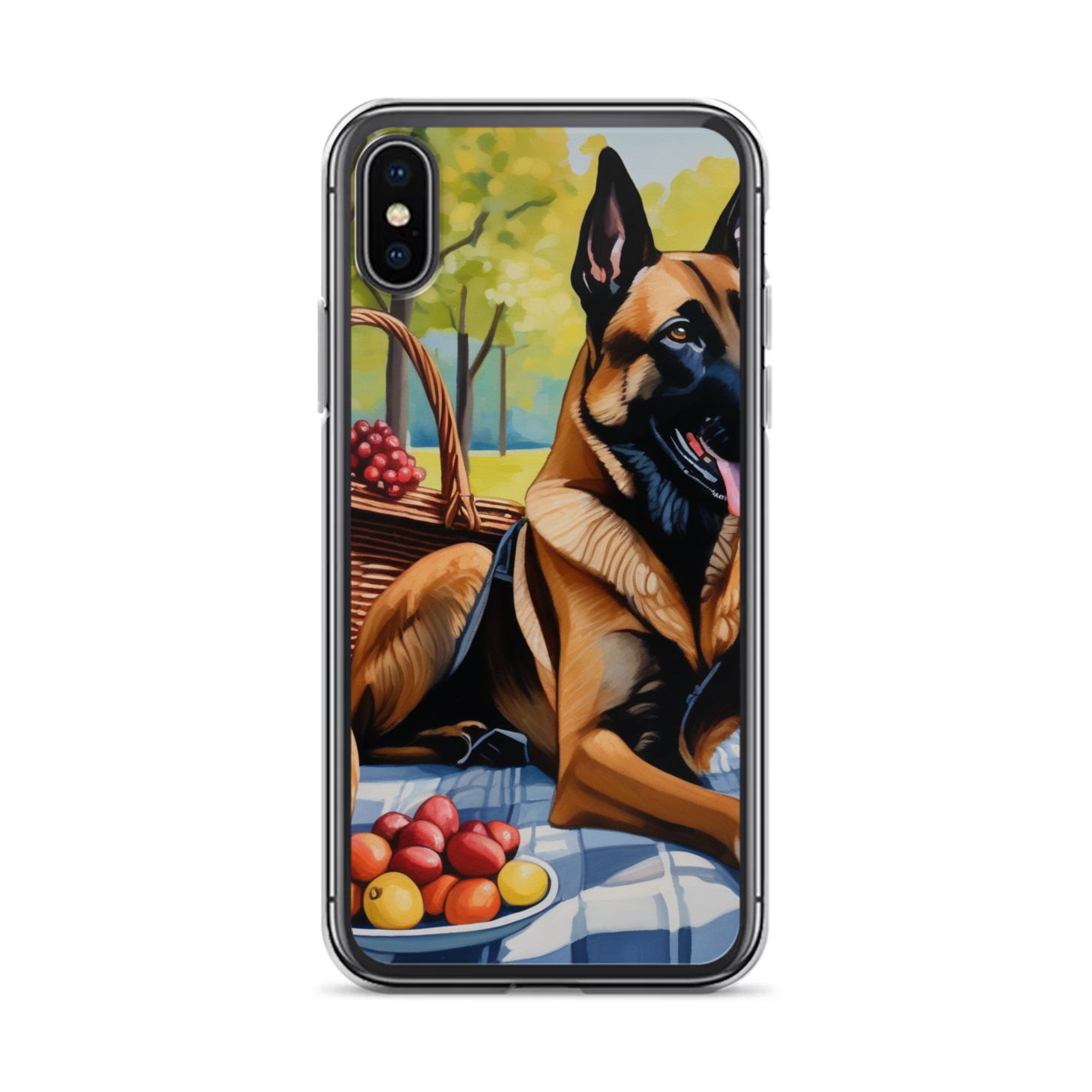 PugMug Custom Belgian Malinois iPhone Case