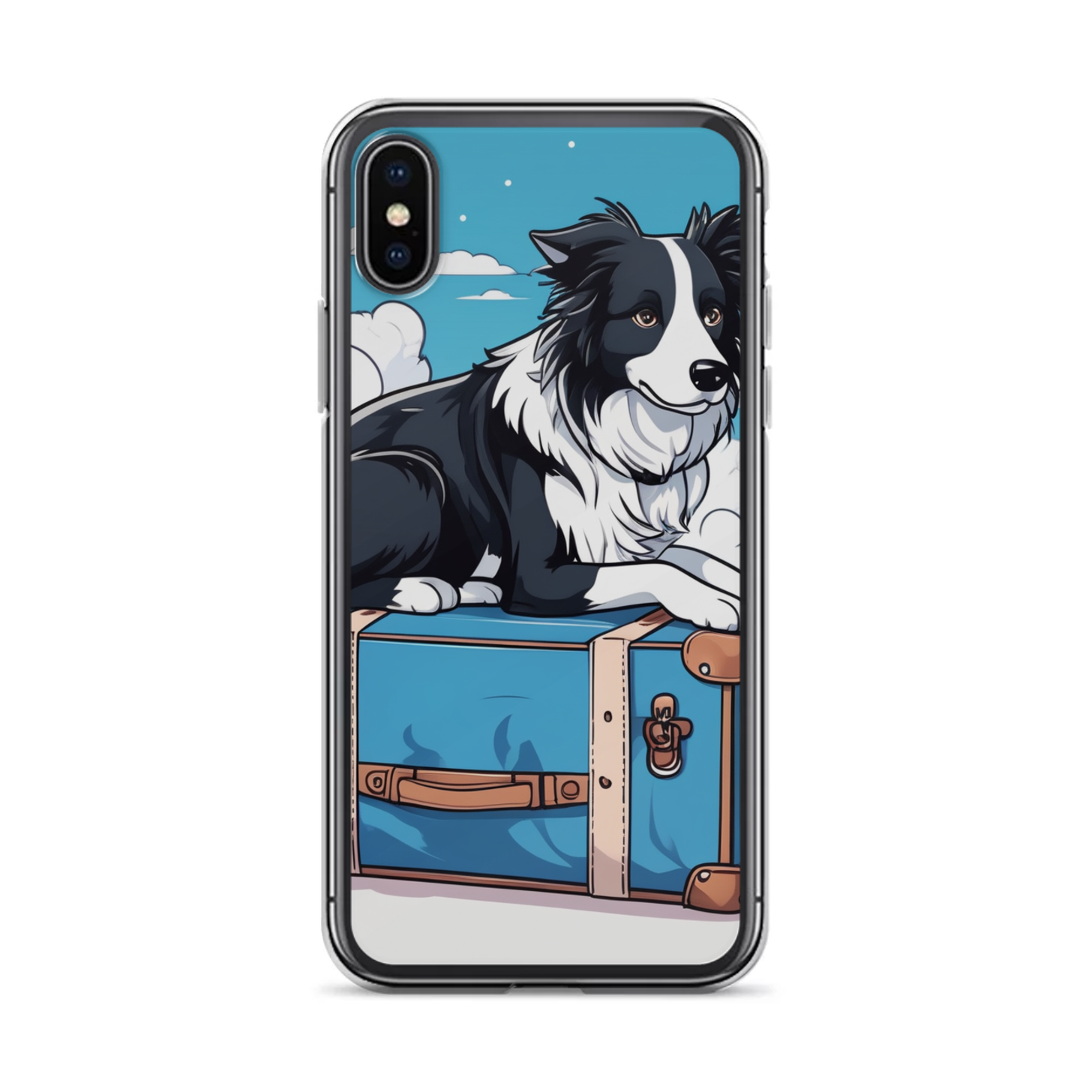 PugMug Custom Border Collie iPhone Case