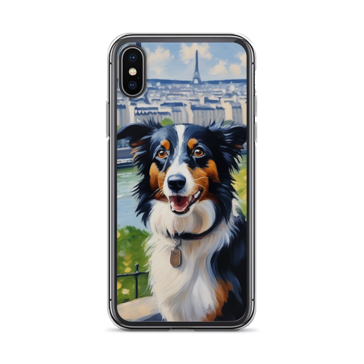 PugMug Custom Border Collie iPhone Case