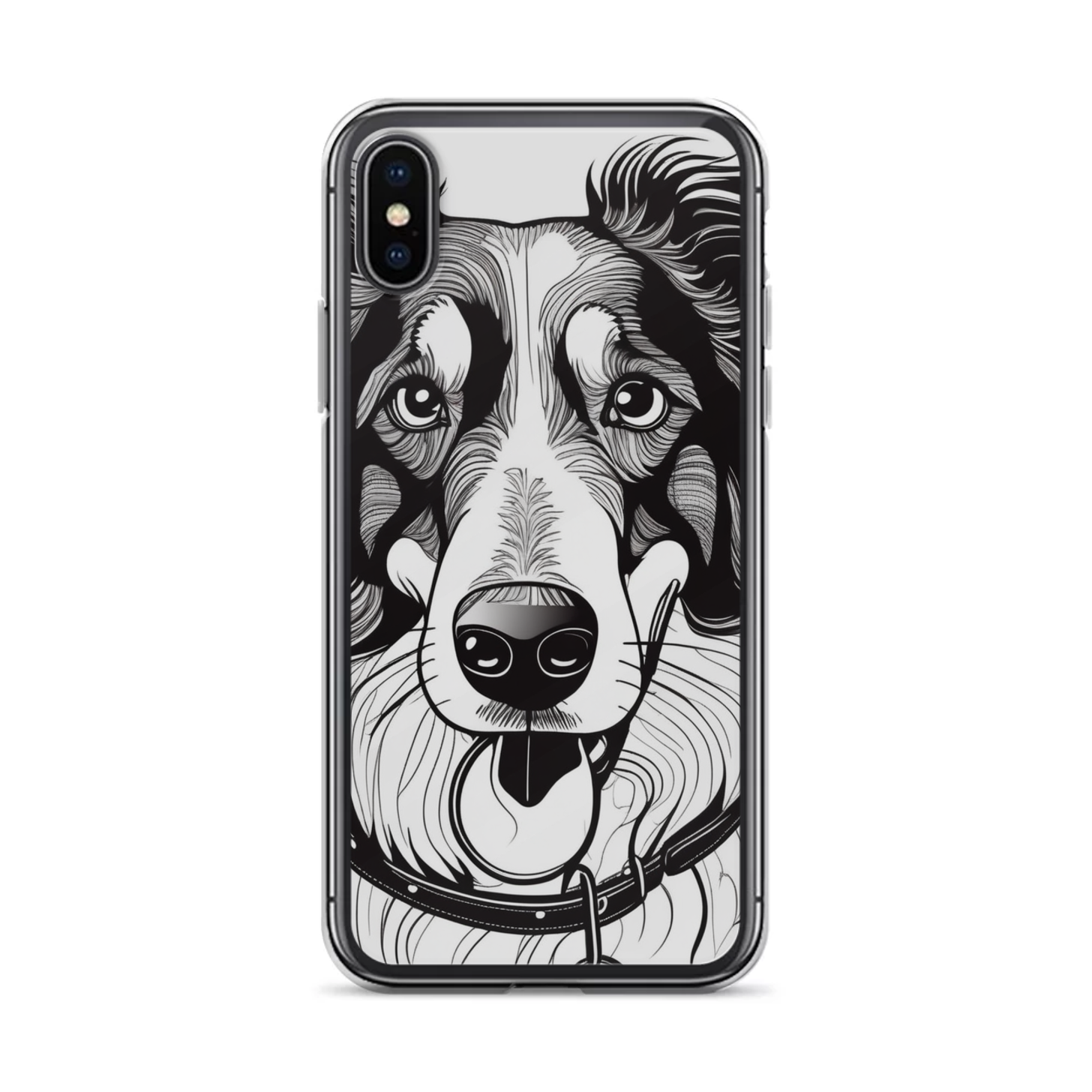 PugMug Custom Collie iPhone Case