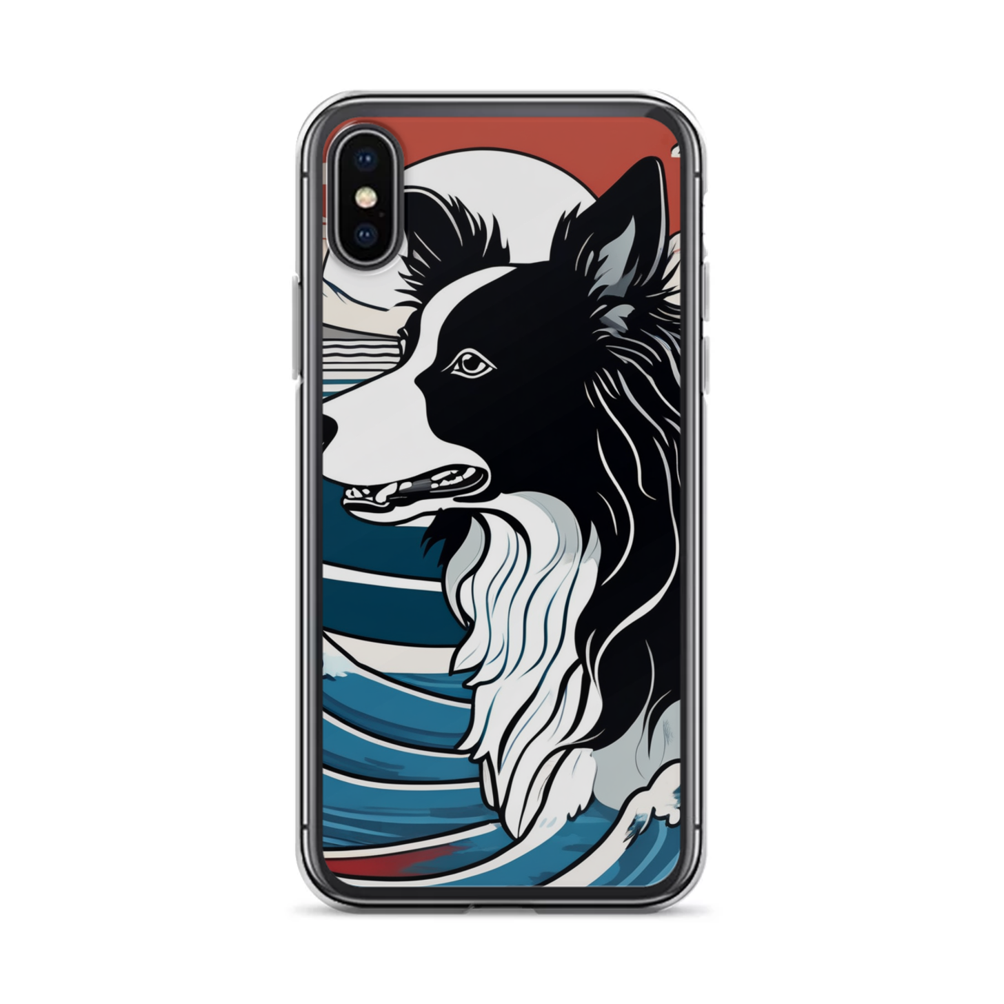 PugMug Custom Border Collie iPhone Case