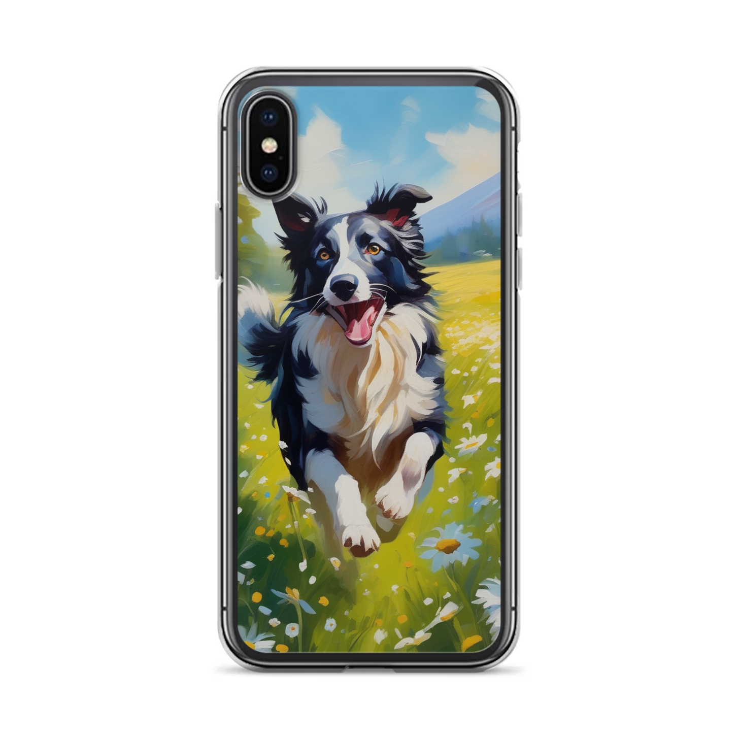 PugMug Custom Border Collie iPhone Case