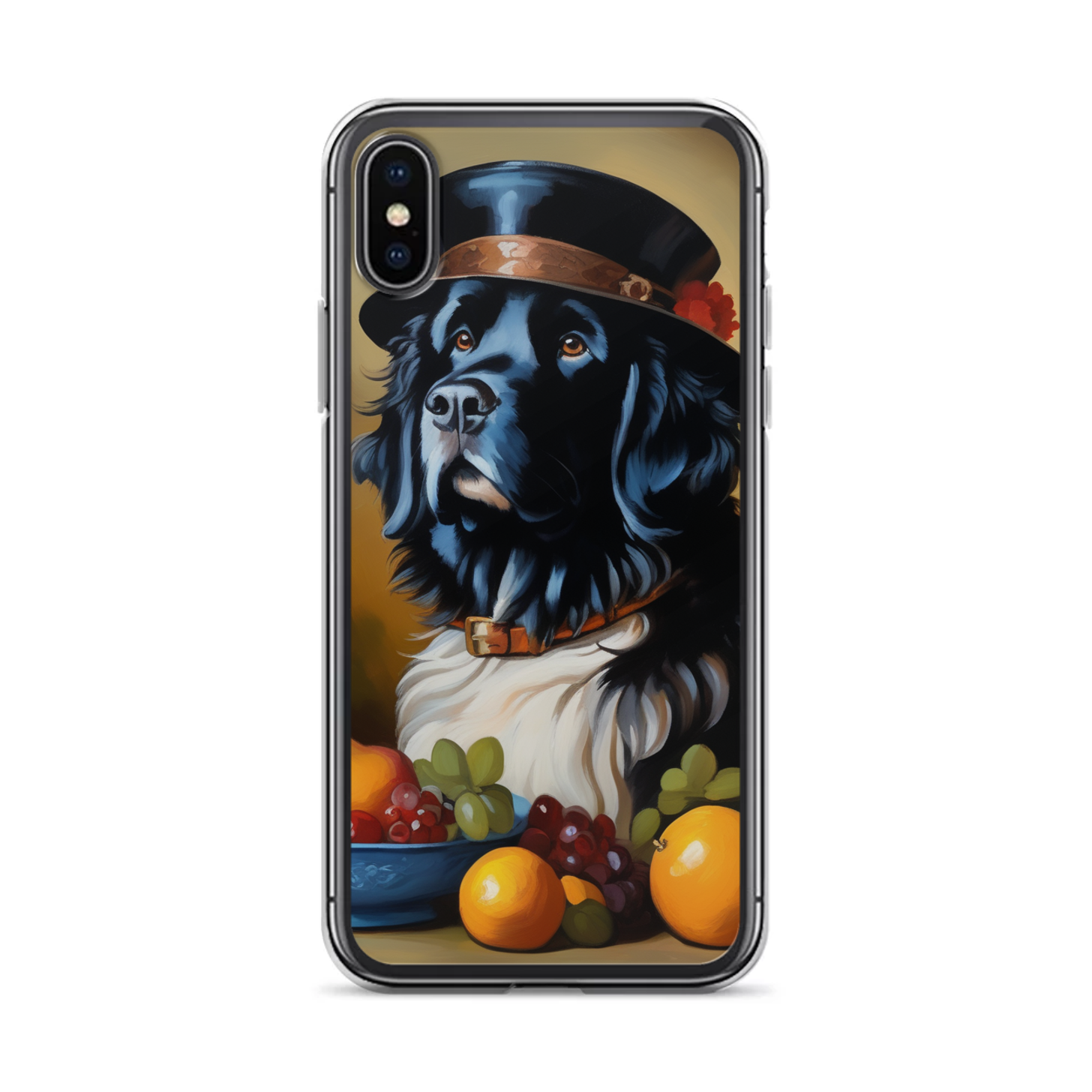 PugMug Custom Newfoundland iPhone Case