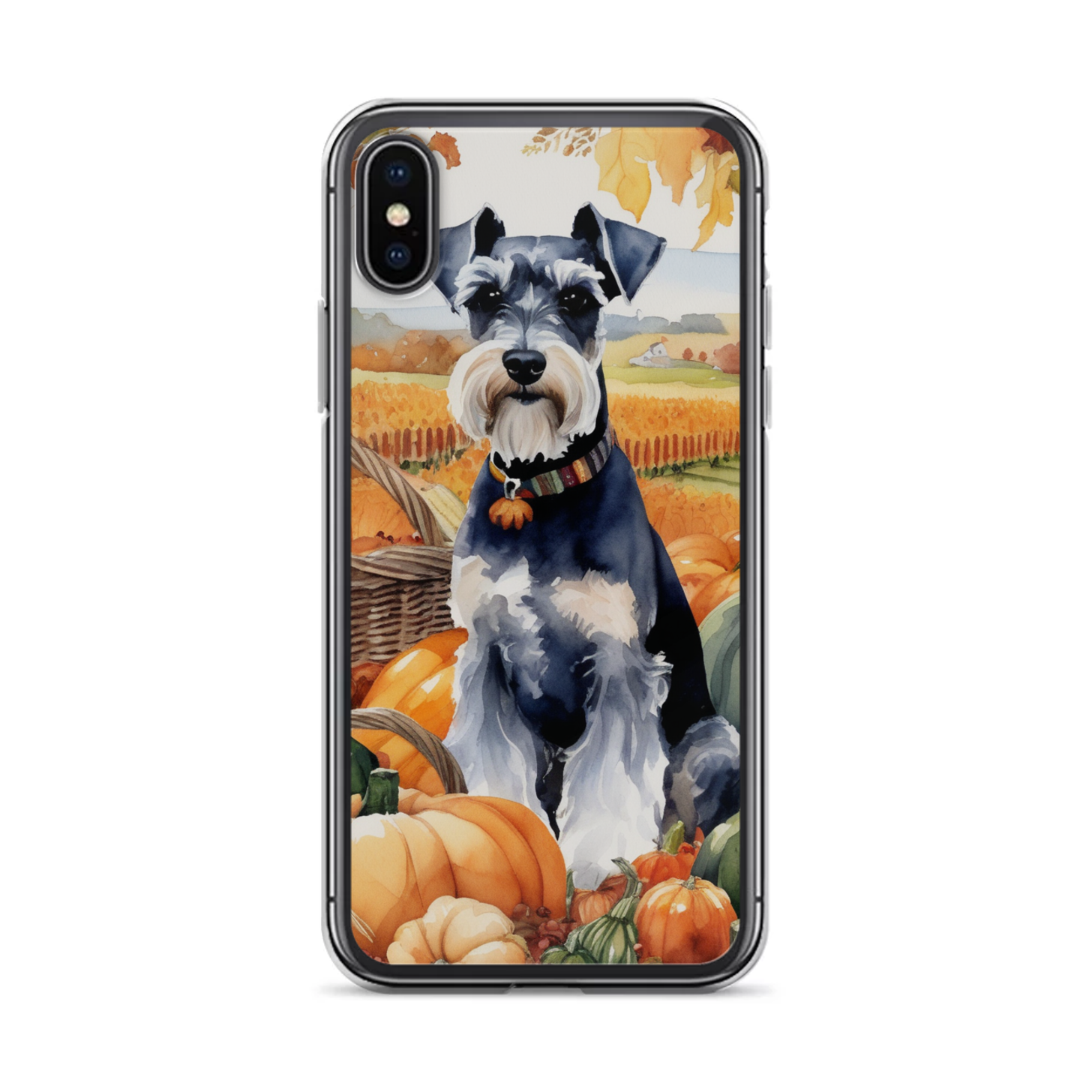 PugMug Custom Miniature Schnauzer iPhone Case
