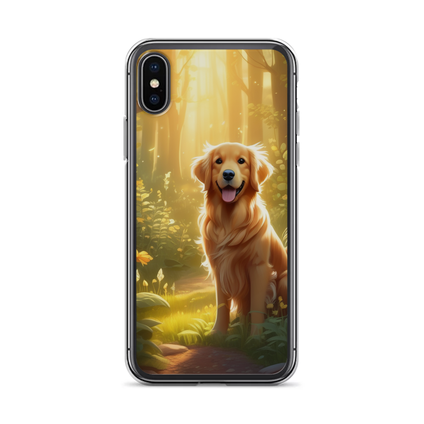 PugMug Custom Golden Retriever iPhone Case