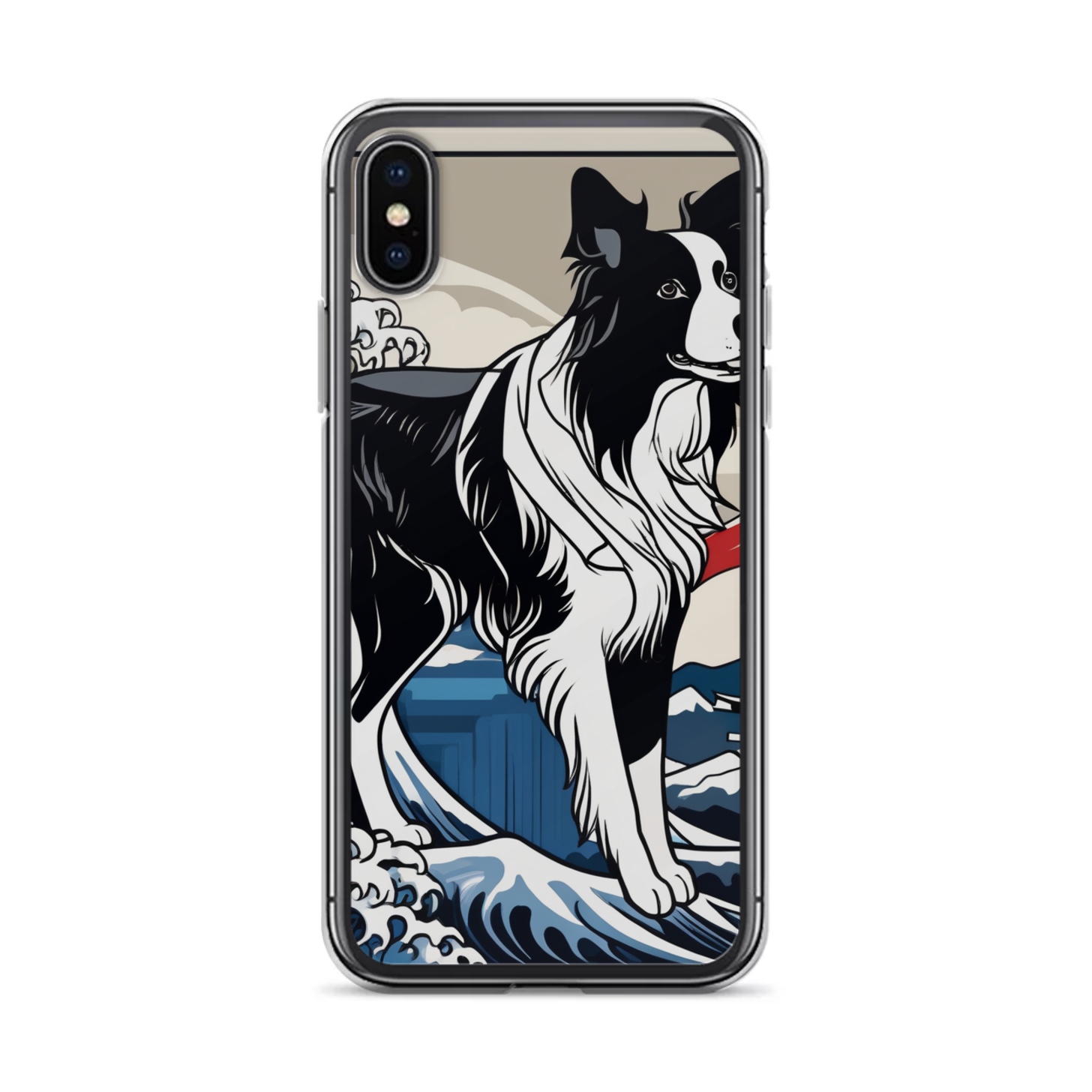 PugMug Custom Border Collie iPhone Case