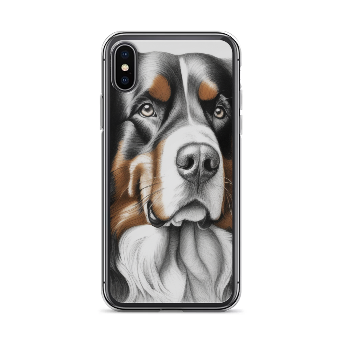 PugMug Custom Bernese Mountain Dog iPhone Case