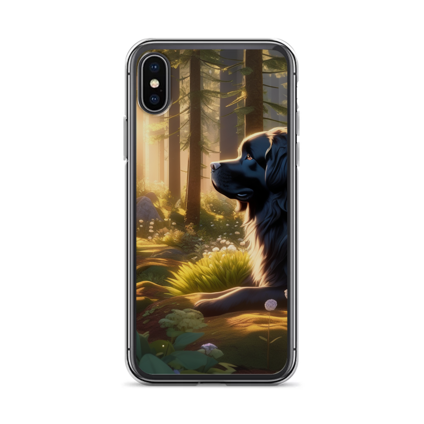 PugMug Custom Newfoundland iPhone Case