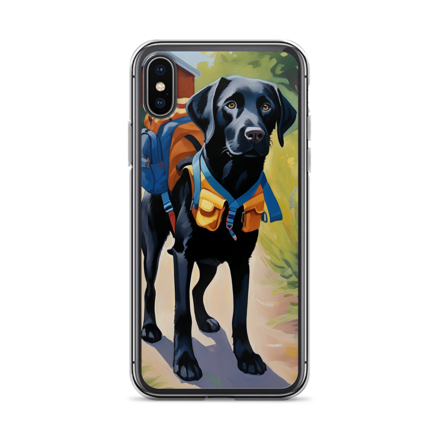 PugMug Custom Black Labrador Retriever iPhone Case