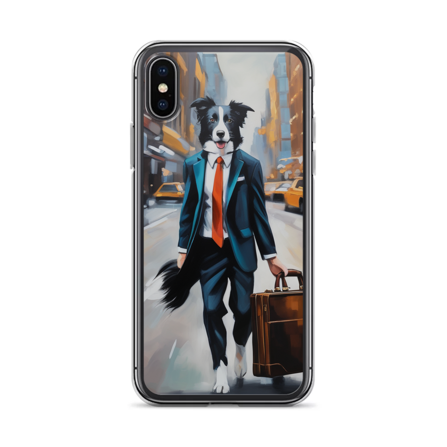 PugMug Custom Border Collie iPhone Case
