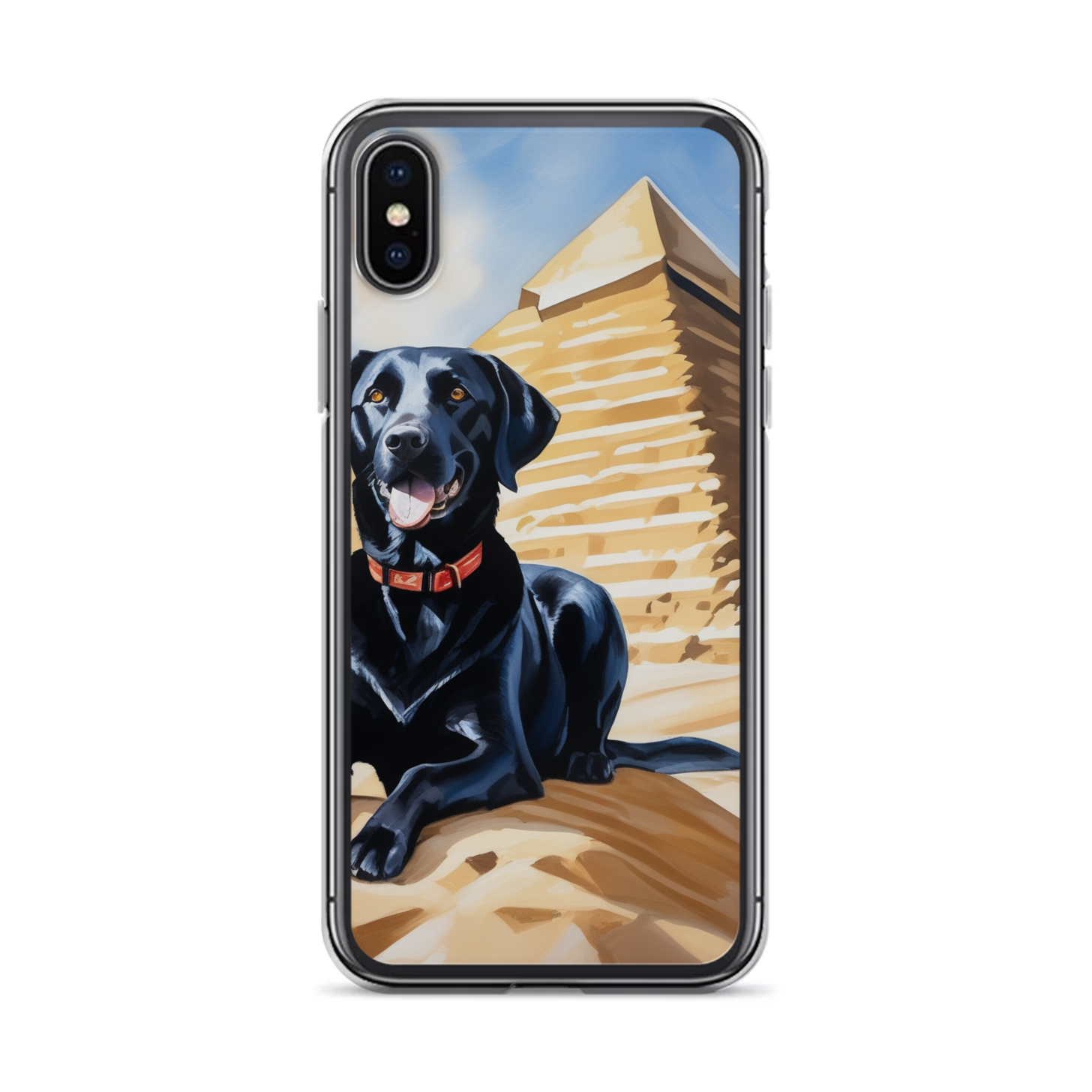 PugMug Custom Black Labrador Retriever iPhone Case