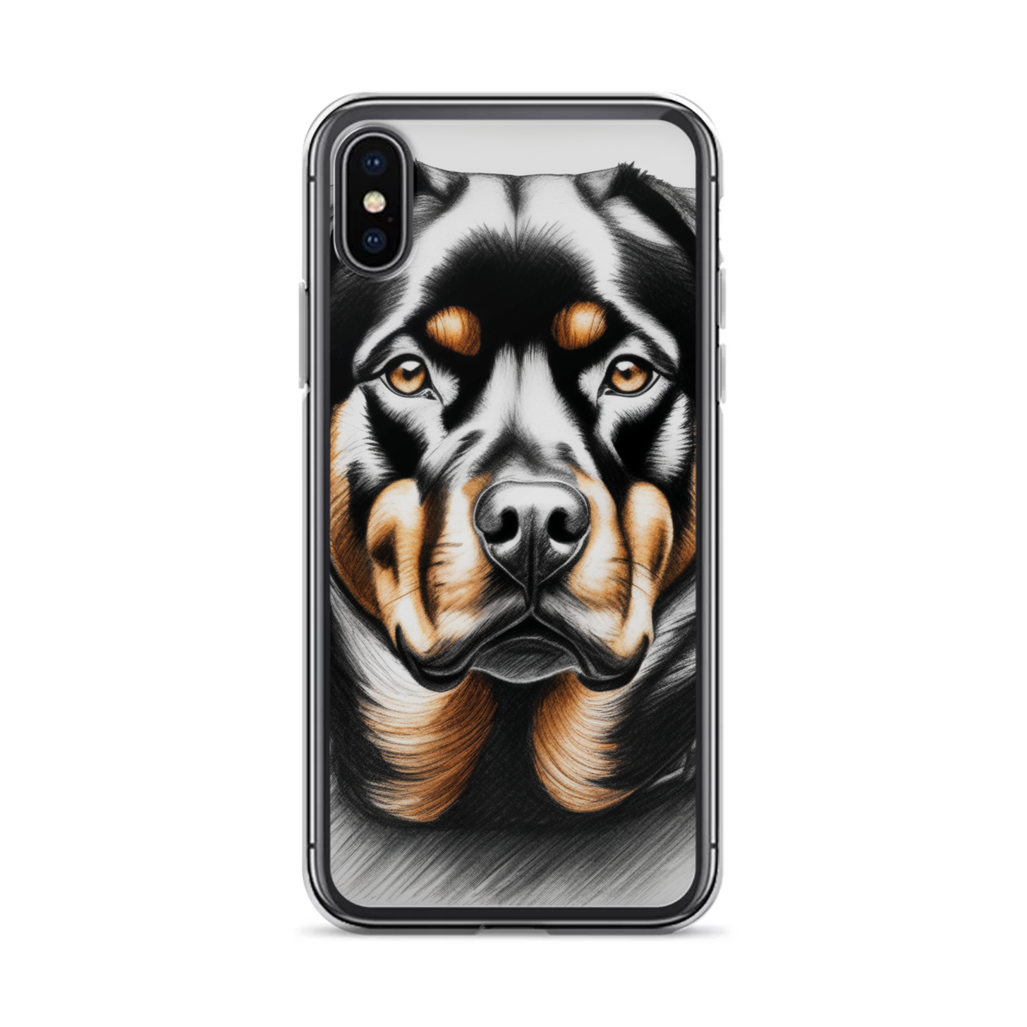 PugMug Custom Rottweiler iPhone Case