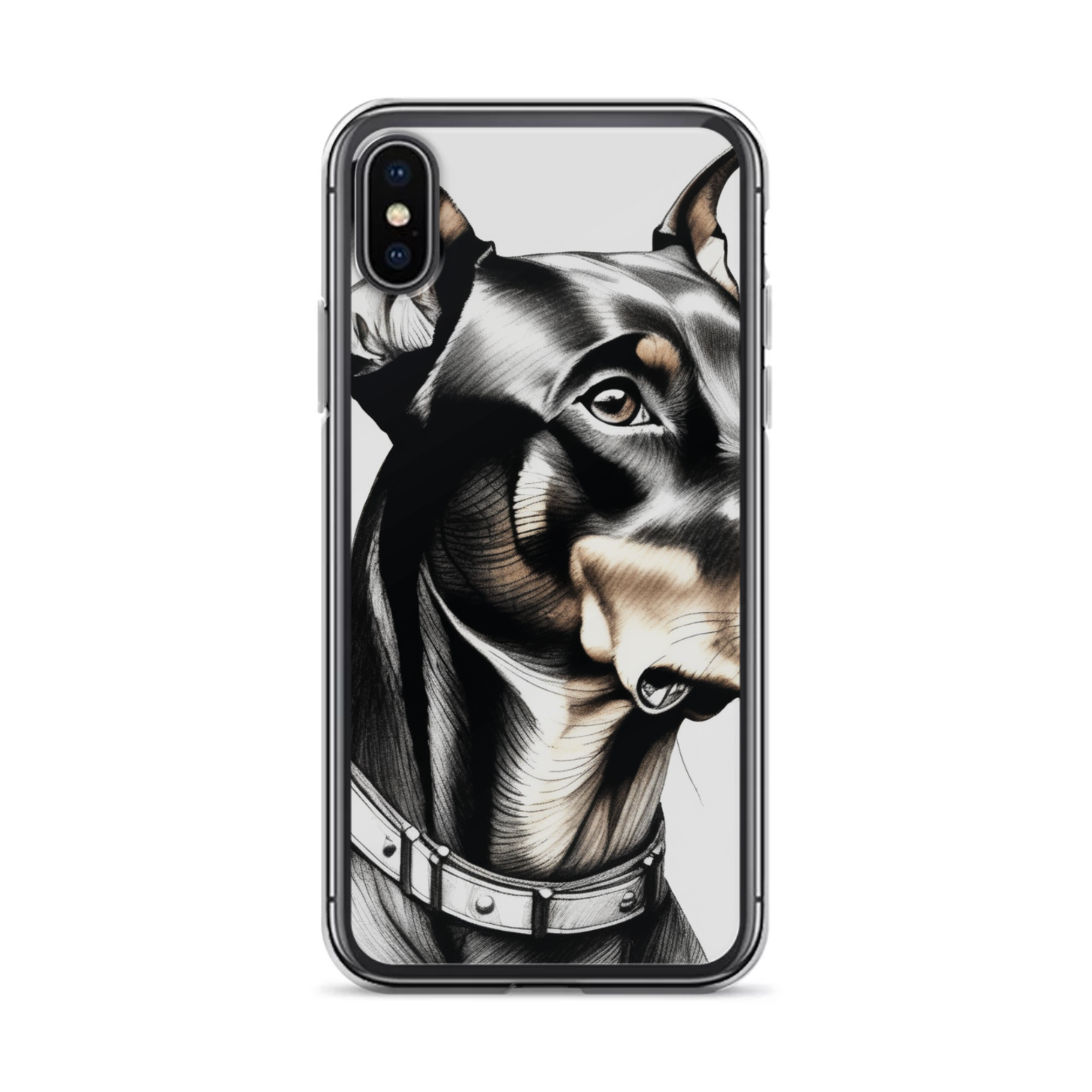 PugMug Custom Doberman Pinscher iPhone Case