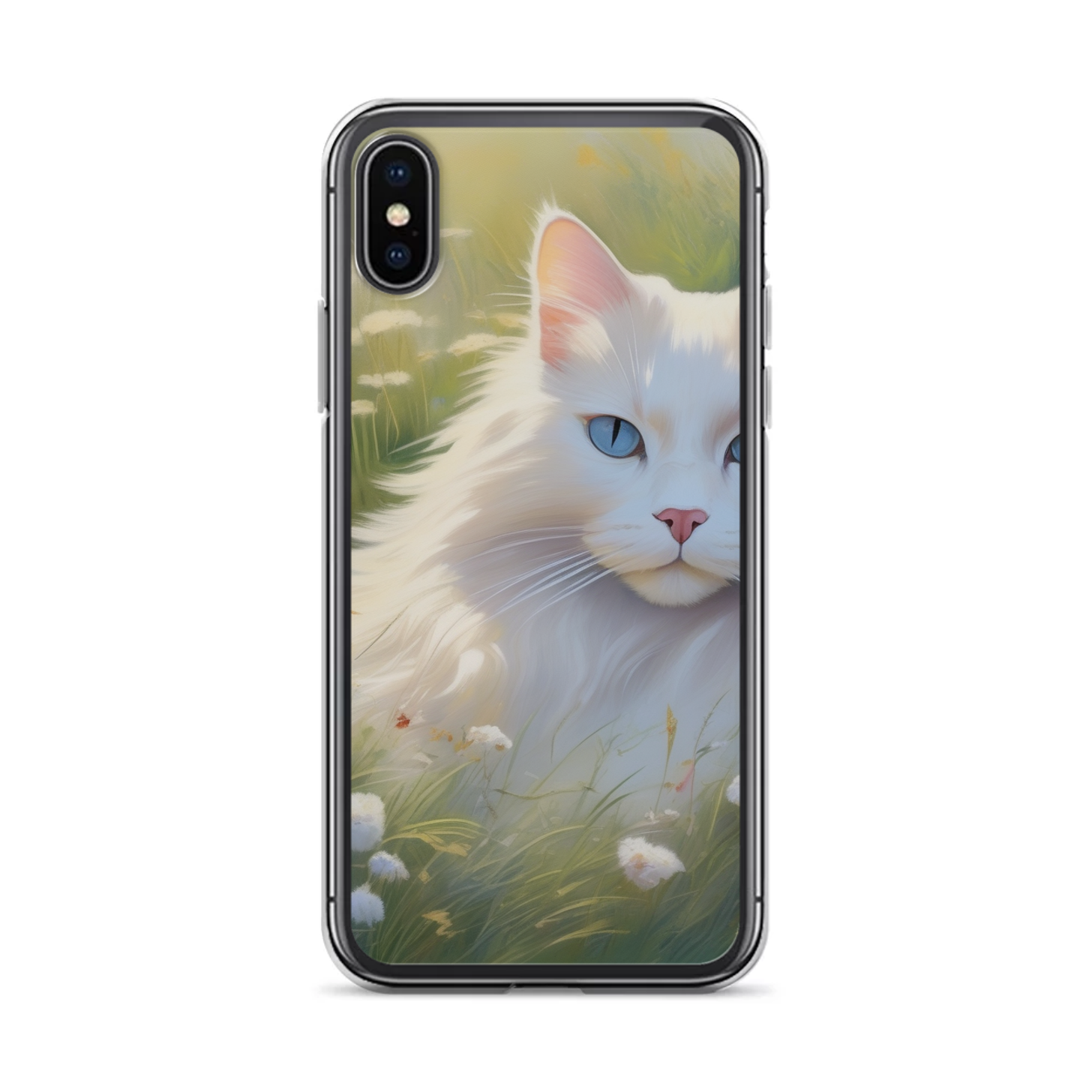 PugMug Custom White Ragdoll Cat iPhone Case