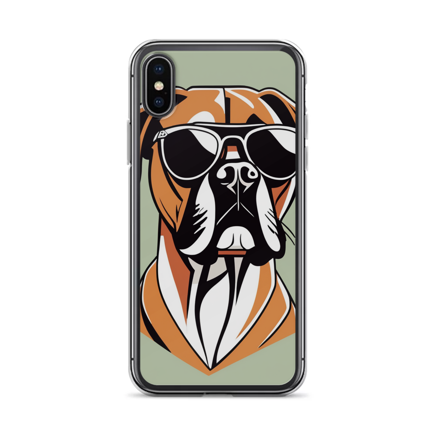 PugMug Custom Boxer Dog iPhone Case