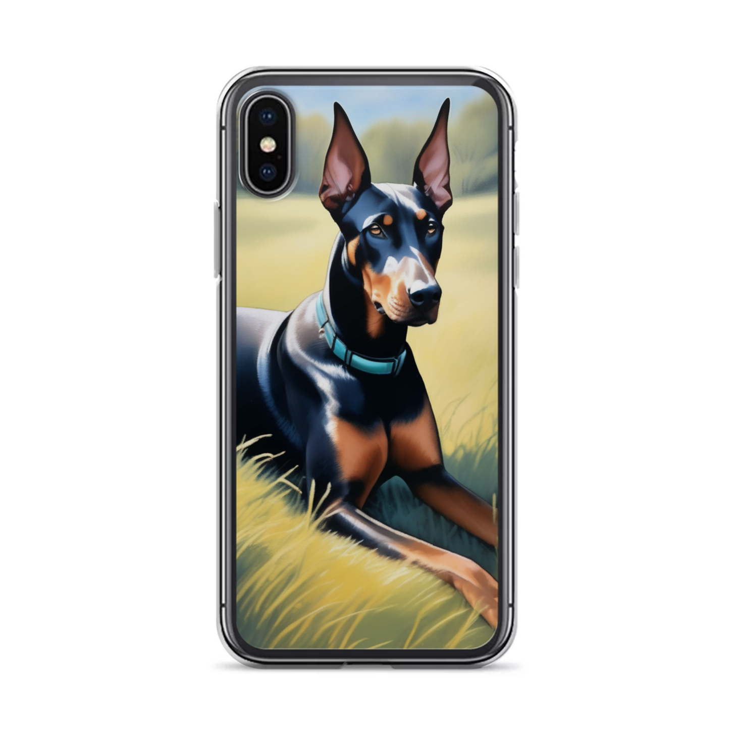 PugMug Custom Doberman Pinscher iPhone Case