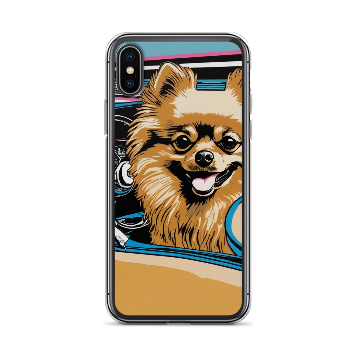 PugMug Custom Tan Pomeranian iPhone Case