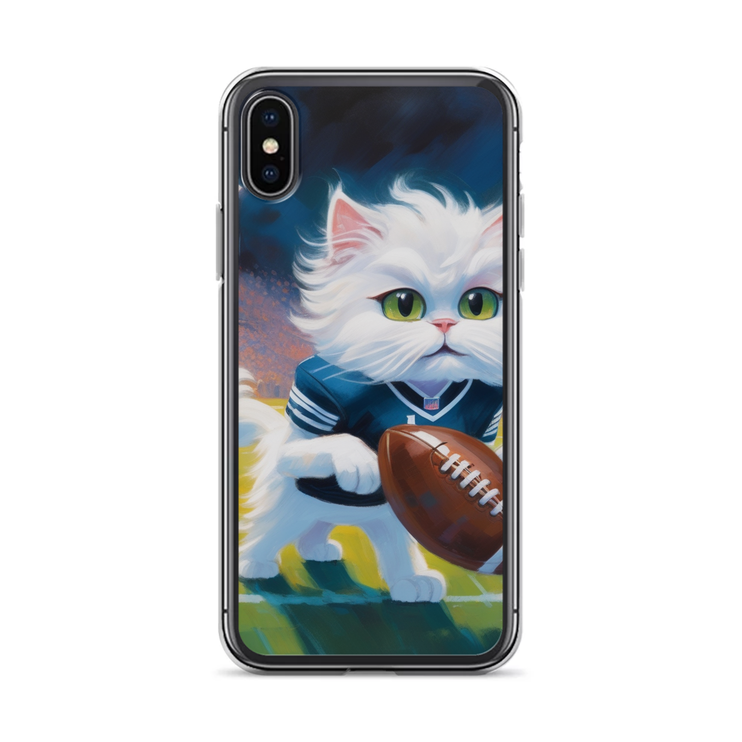 PugMug Custom White Persian Cat iPhone Case