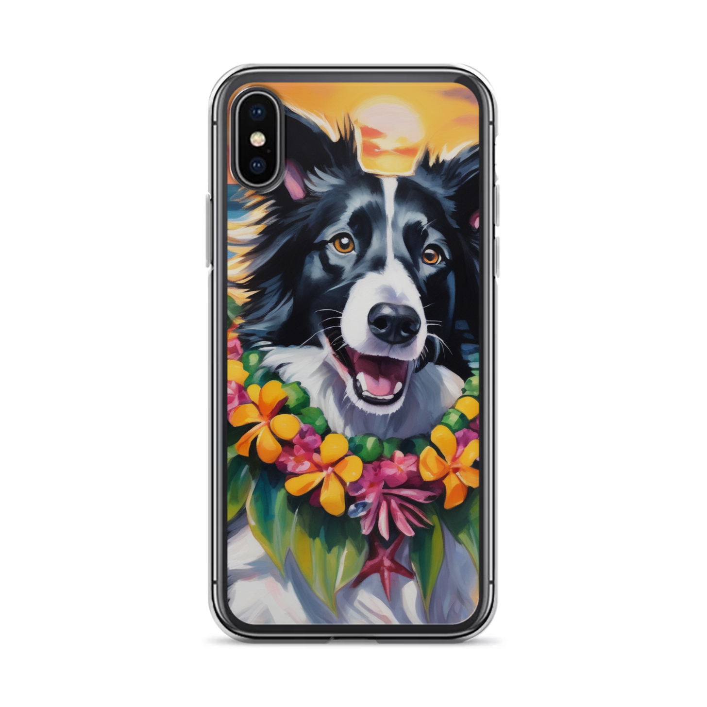 PugMug Custom Border Collie iPhone Case