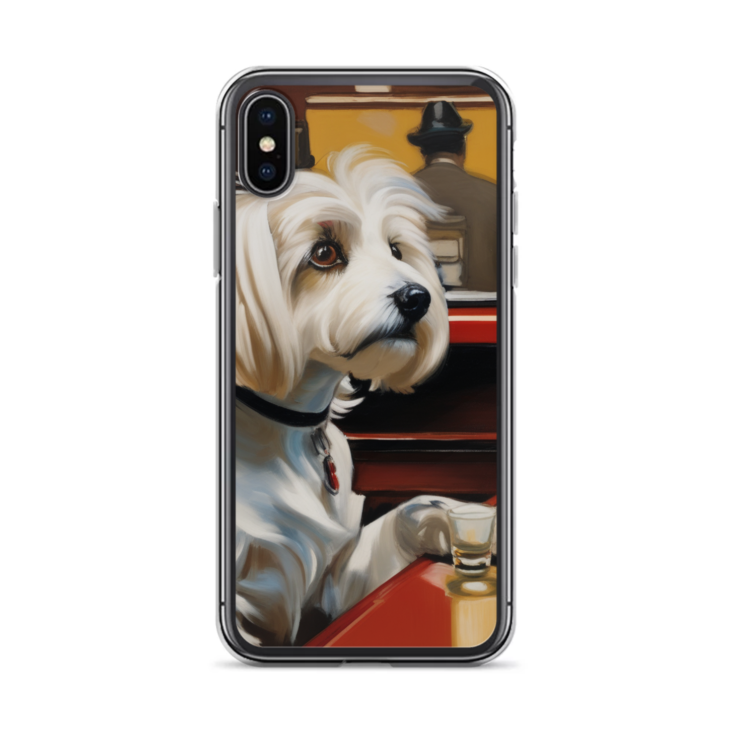 PugMug Custom White Havanese Dog iPhone Case