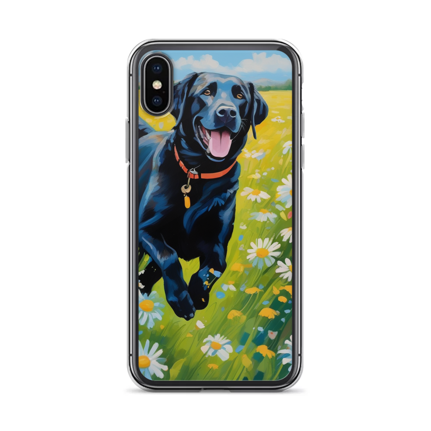 PugMug Custom Black Labrador Retriever iPhone Case