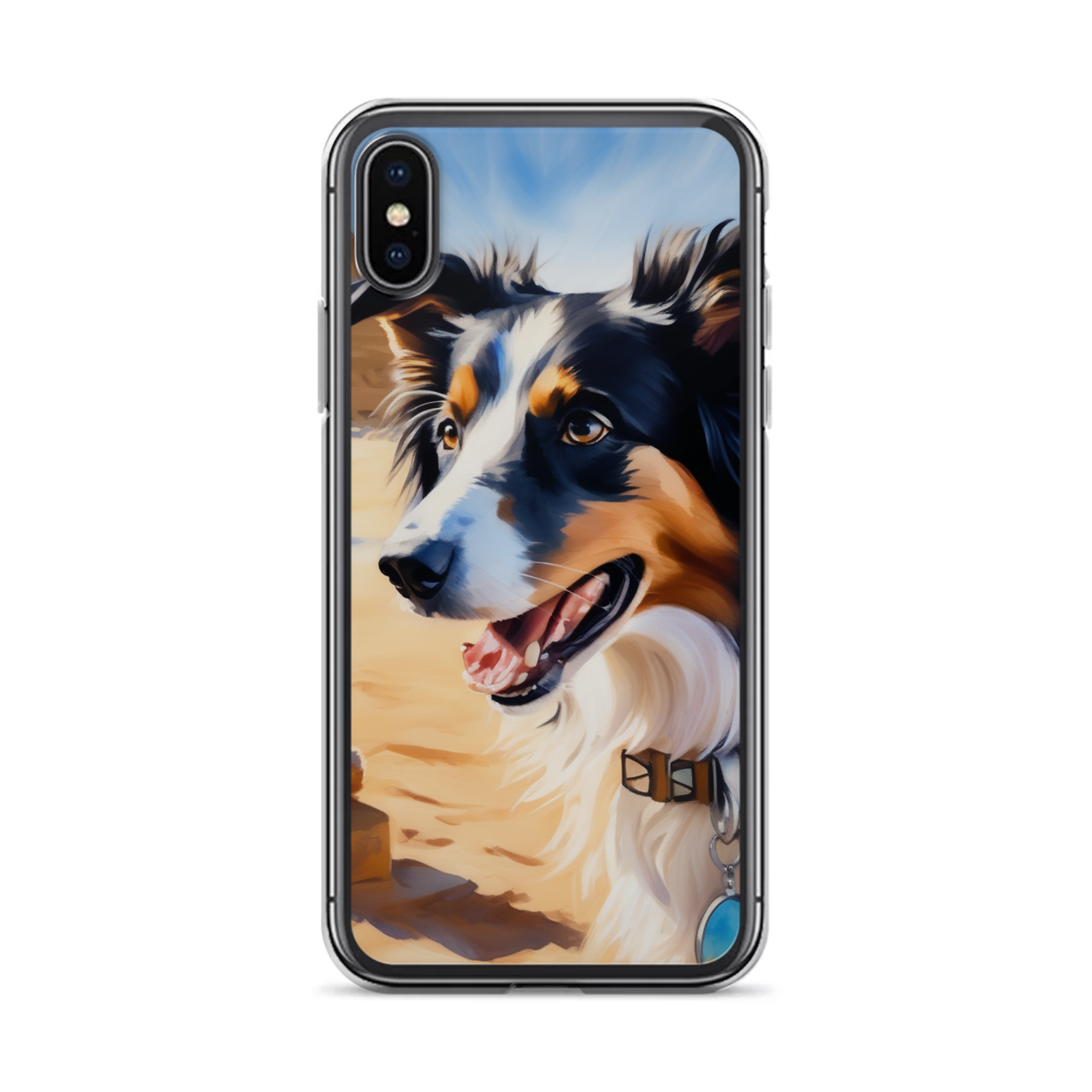PugMug Custom Border Collie iPhone Case