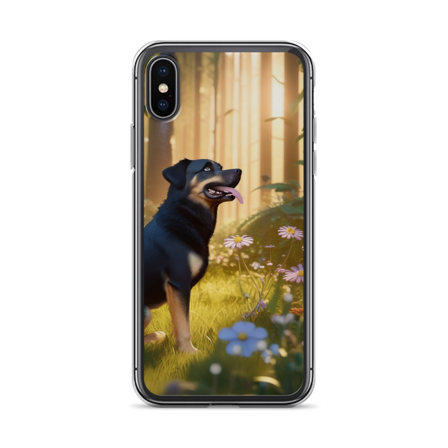 PugMug Custom Blue iPhone Case