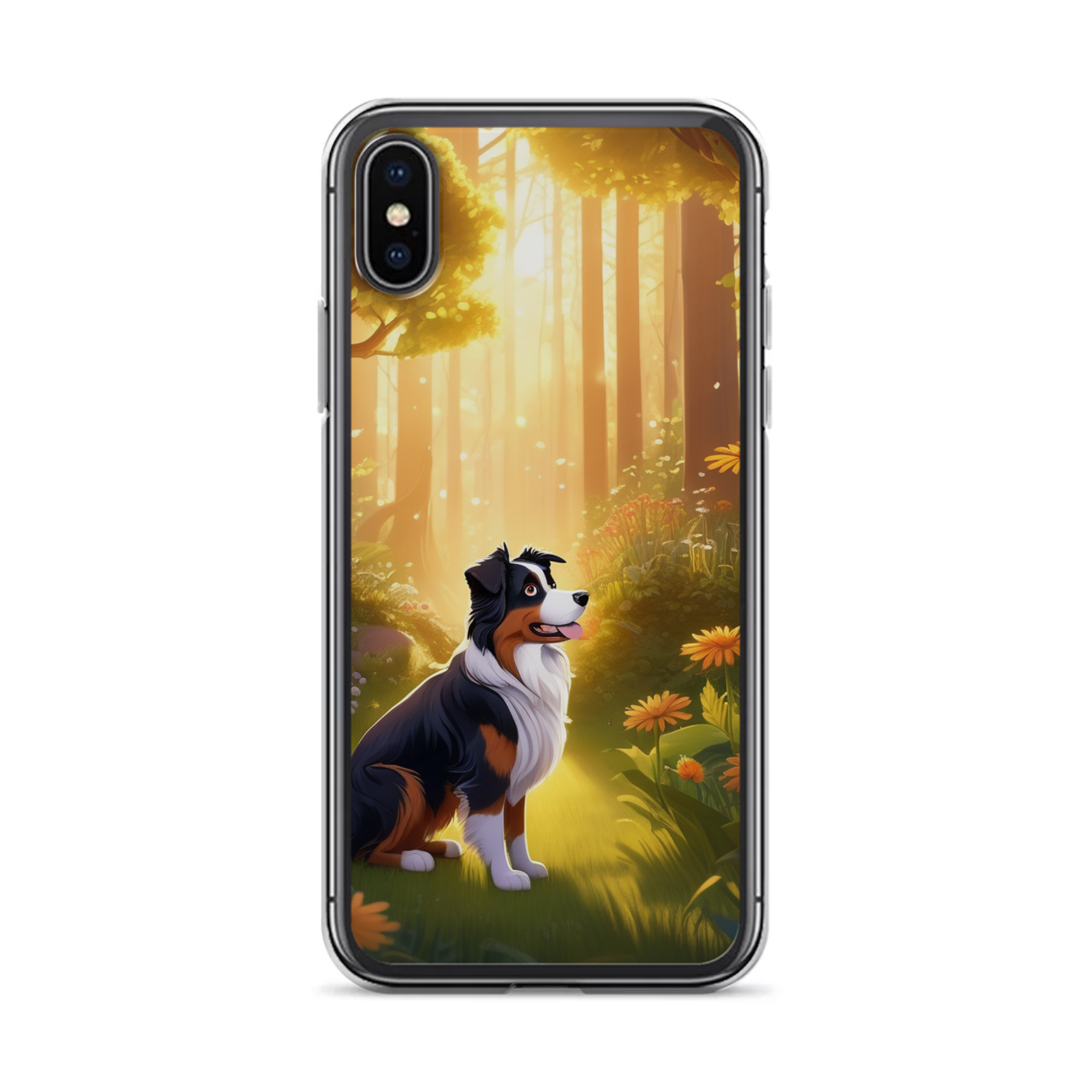 PugMug Custom Australian Shepherd Dog iPhone Case