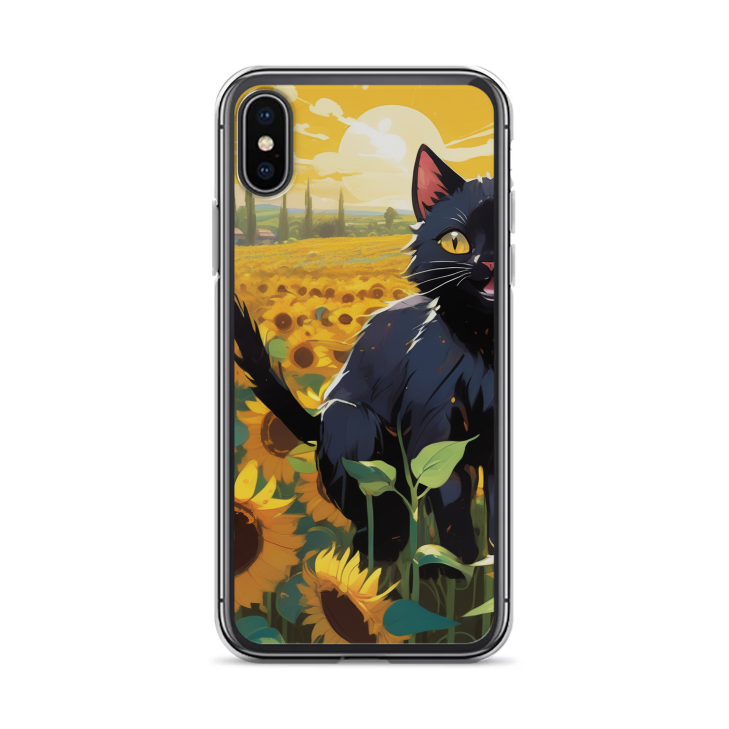 PugMug Custom Black Exotic Cat iPhone Case