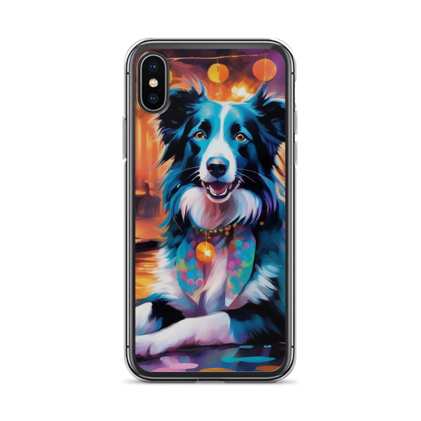 PugMug Custom Border Collie iPhone Case