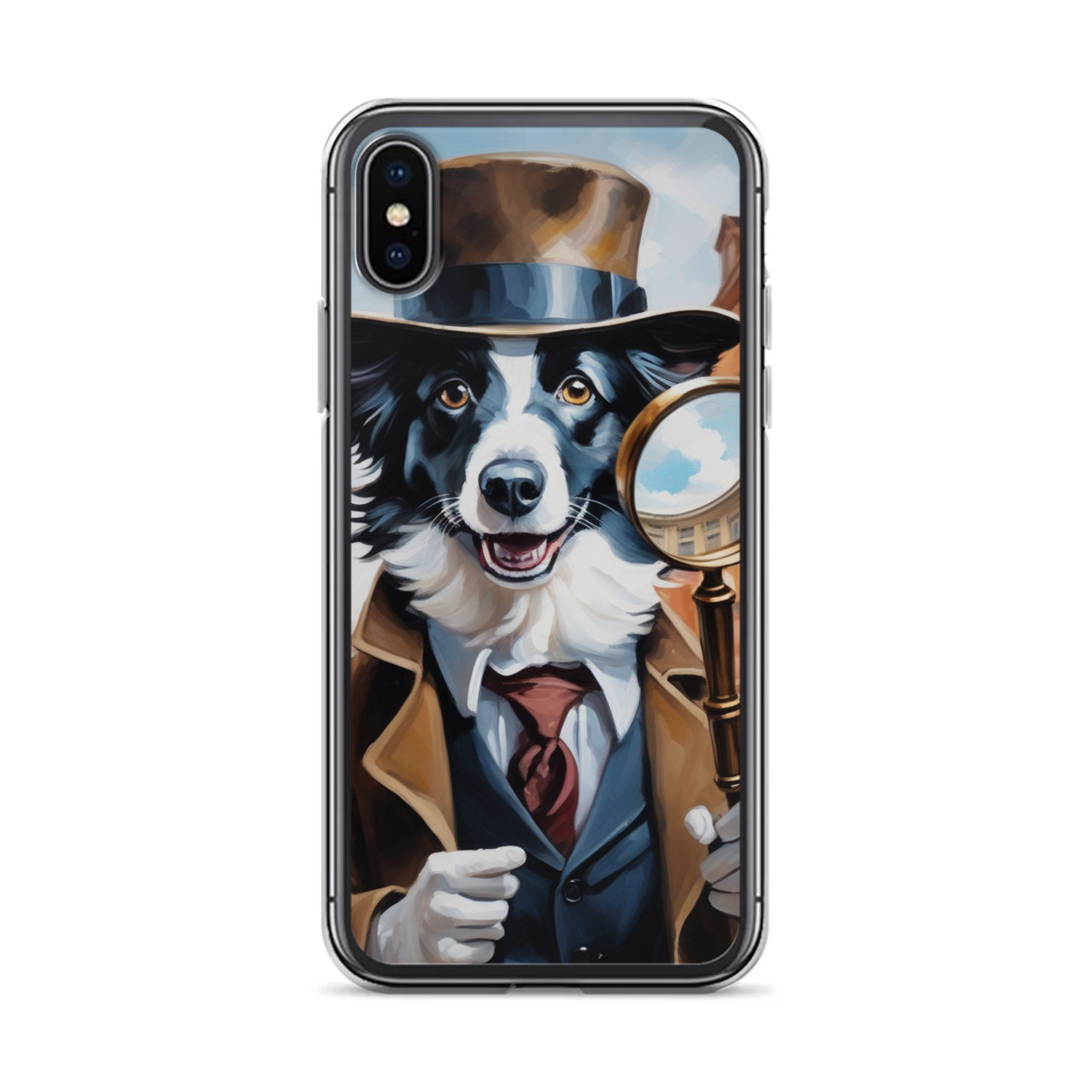 PugMug Custom Border Collie iPhone Case