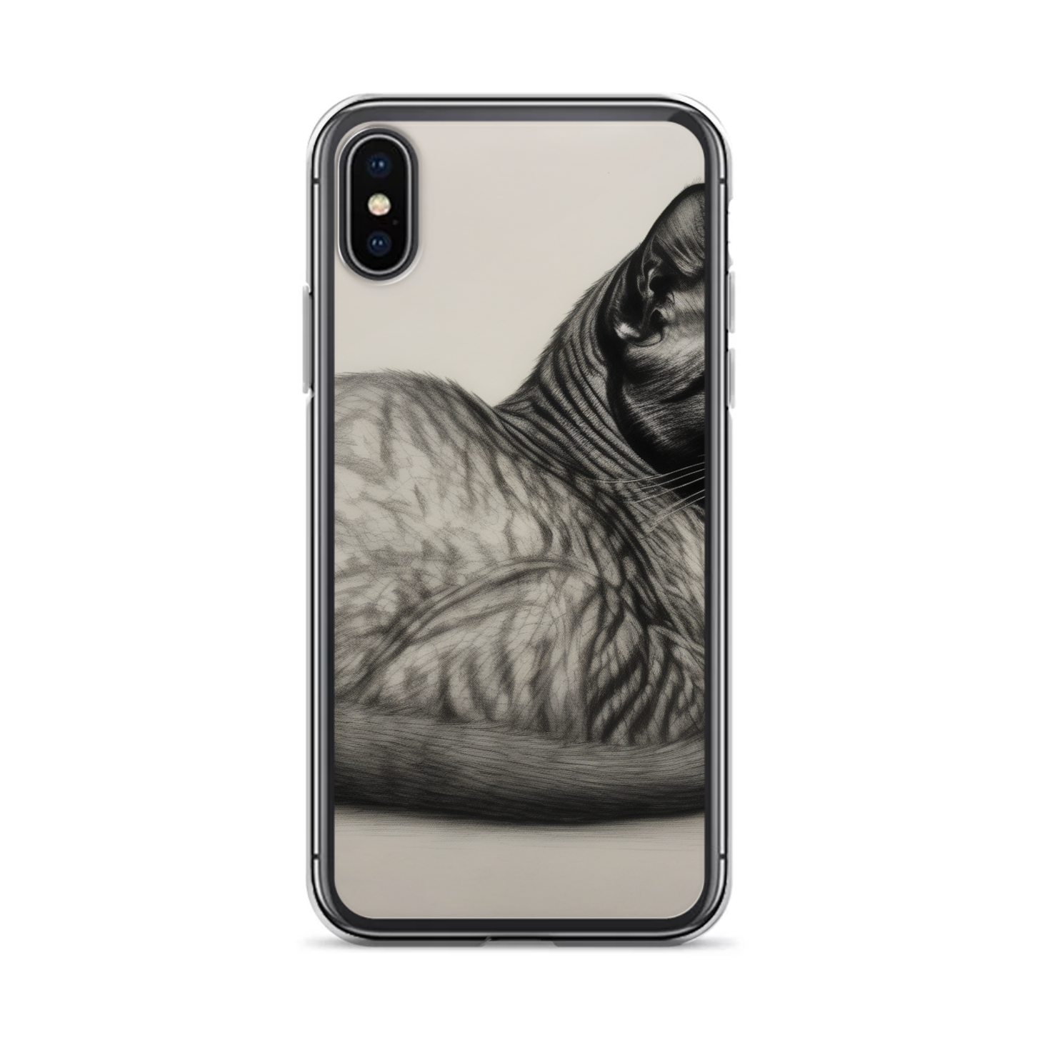 PugMug Custom Black Exotic Cat iPhone Case