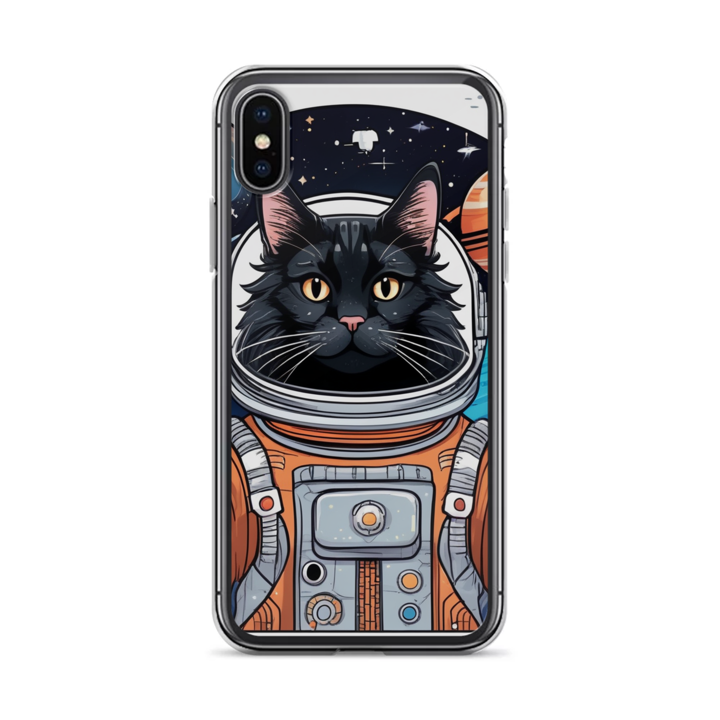 PugMug Custom Black Maine Coon Cat iPhone Case