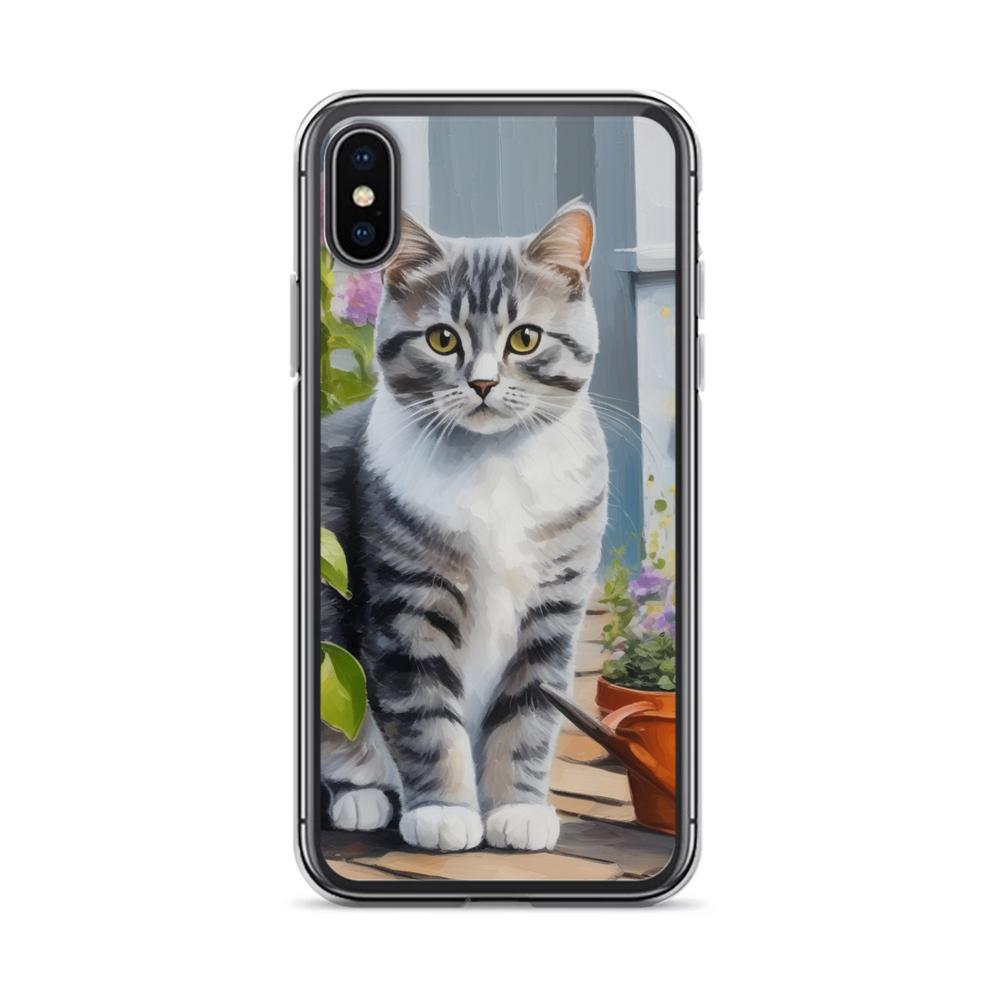 PugMug Custom Tabby British Shorthair Cat iPhone Case